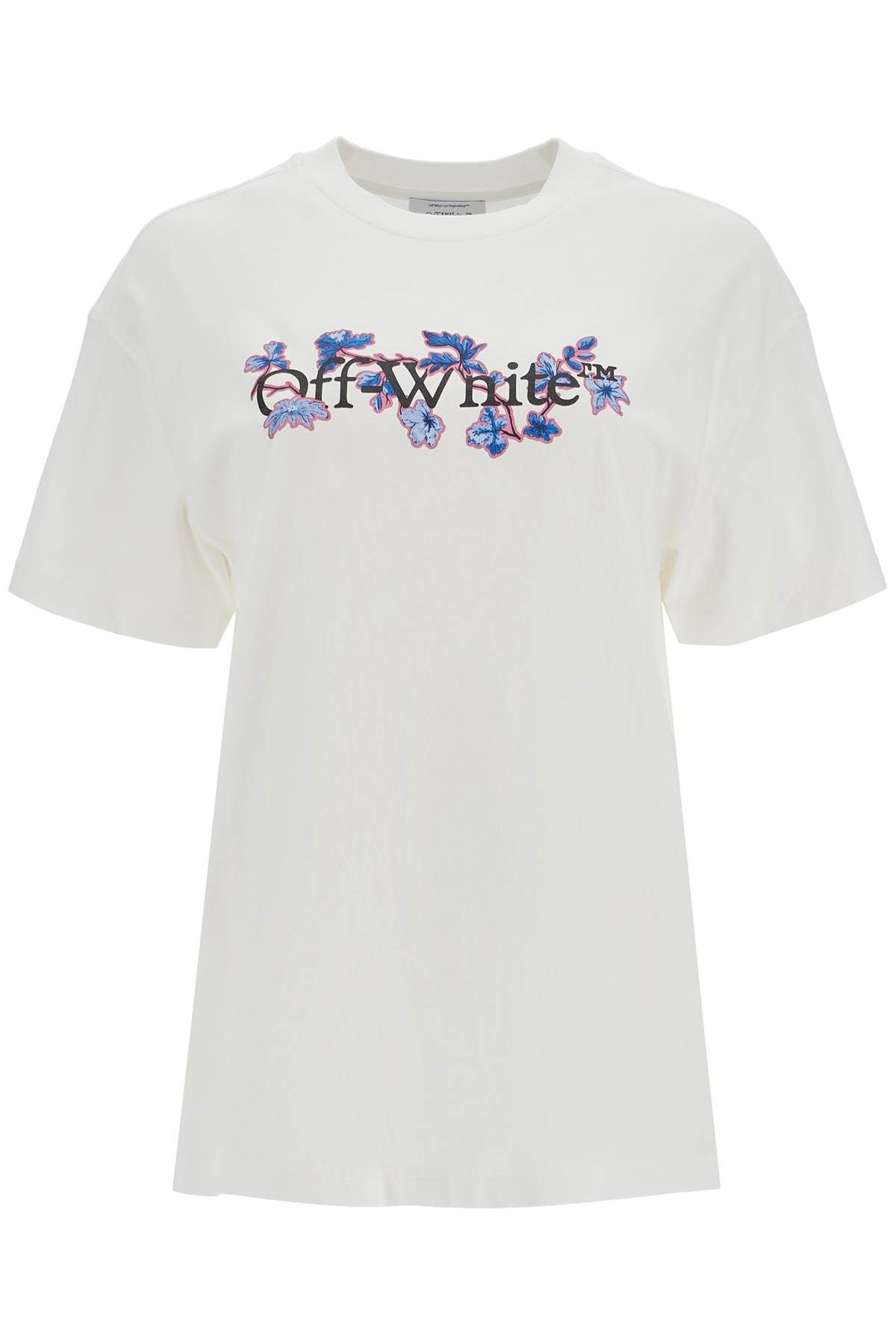 OFF-WHITE OFF-WHITE flower bookish t