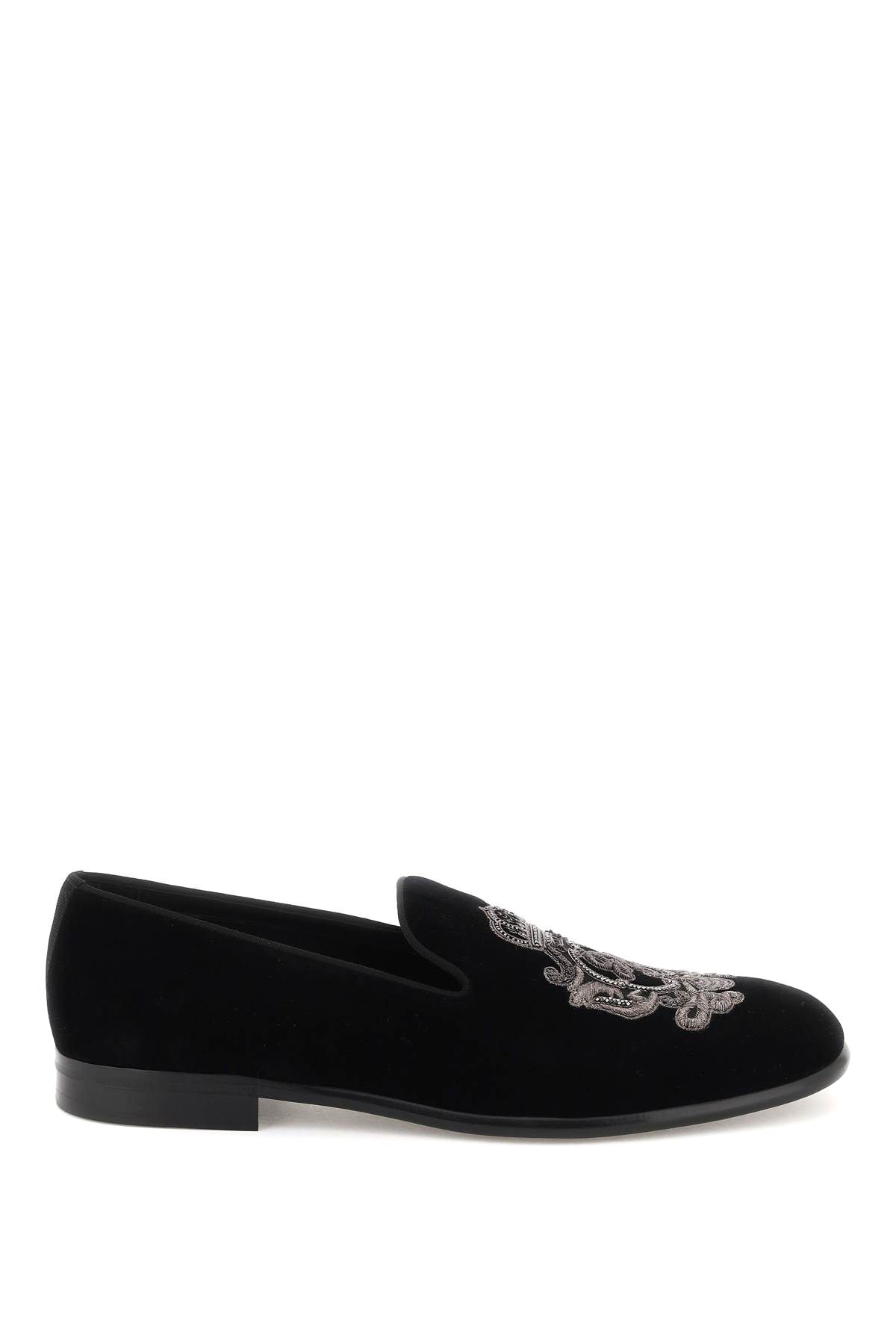 Dolce & Gabbana DOLCE & GABBANA velvet loafers