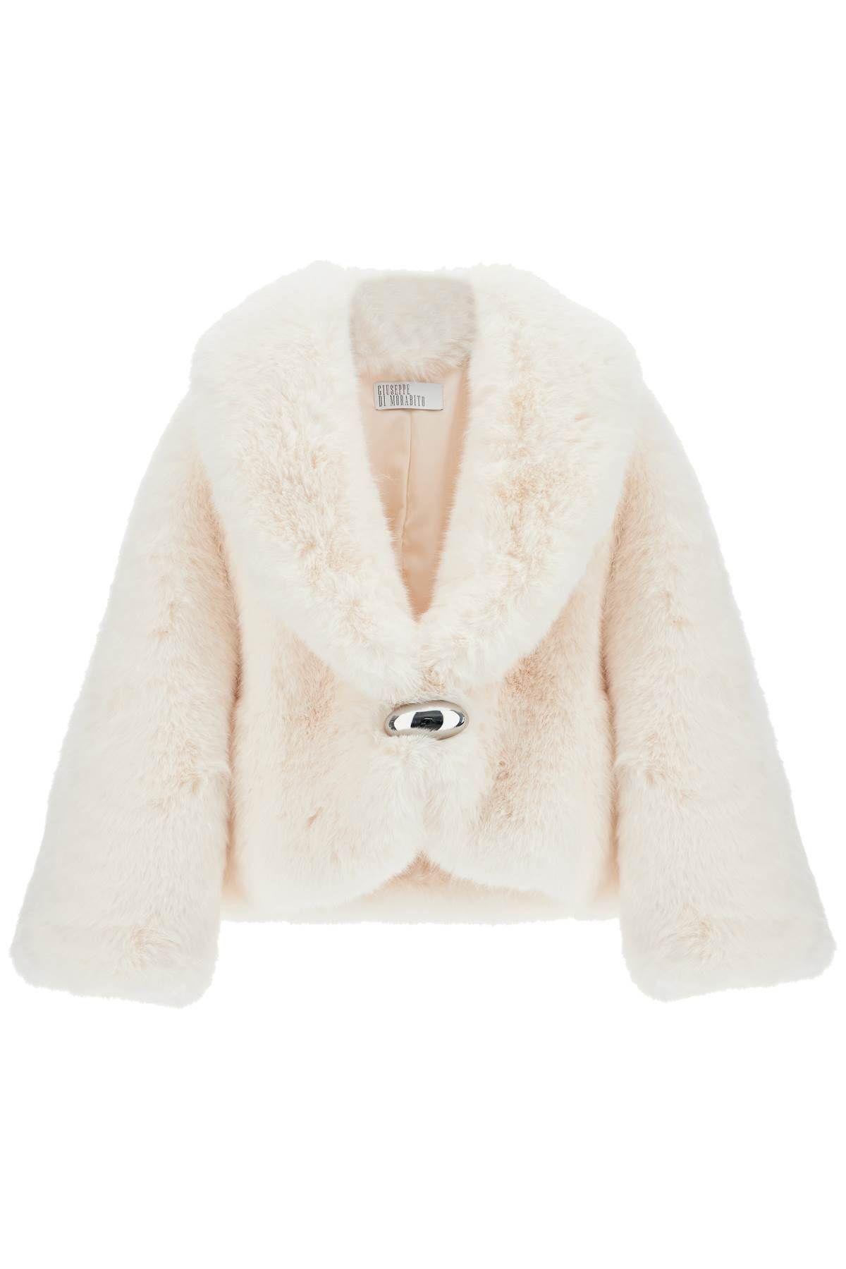 GIUSEPPE DI MORABITO GIUSEPPE DI MORABITO short faux fur jacket