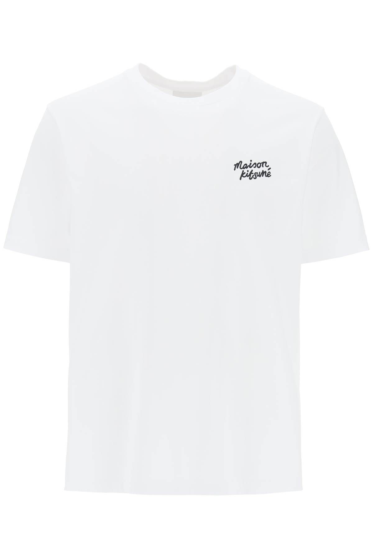 Maison Kitsuné MAISON KITSUNE t-shirt with logo lettering