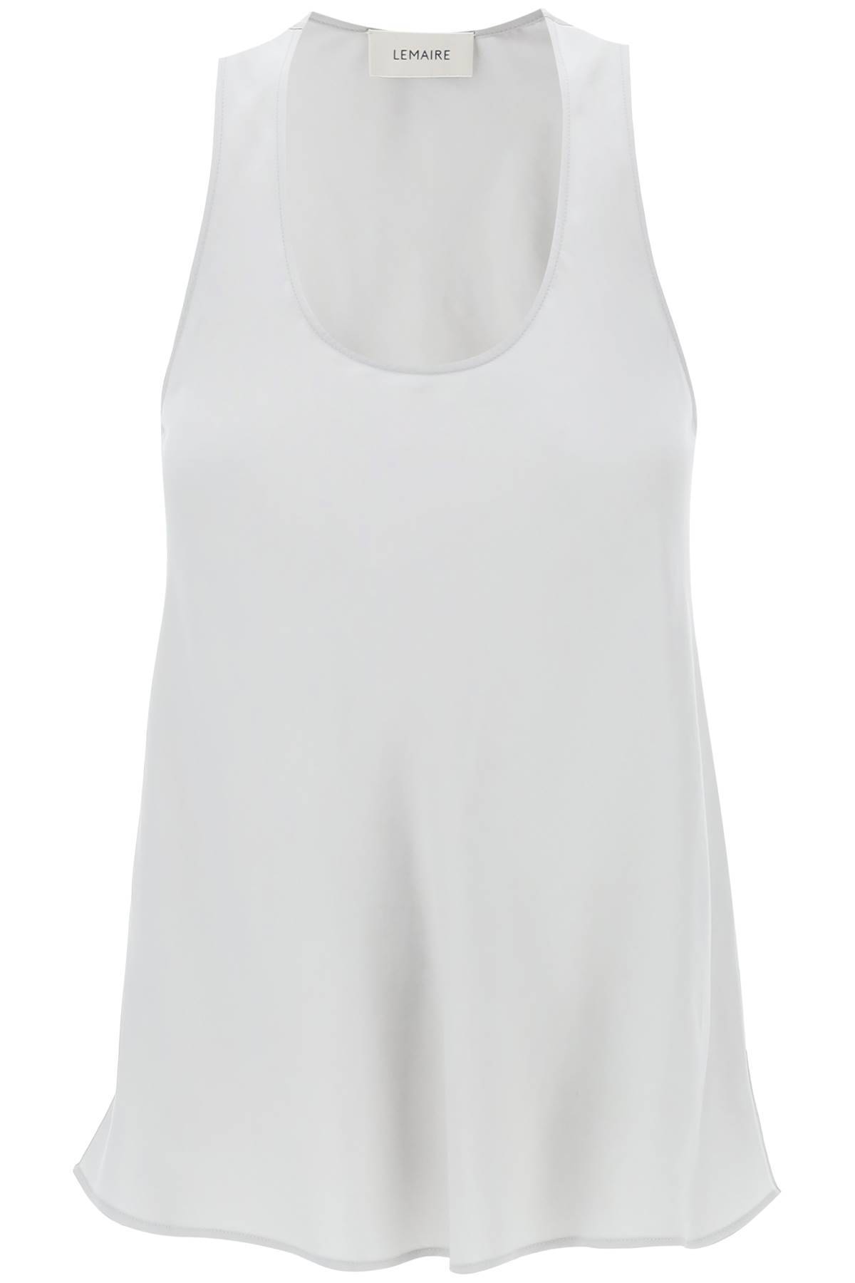Lemaire LEMAIRE sleeveless top with diagonal