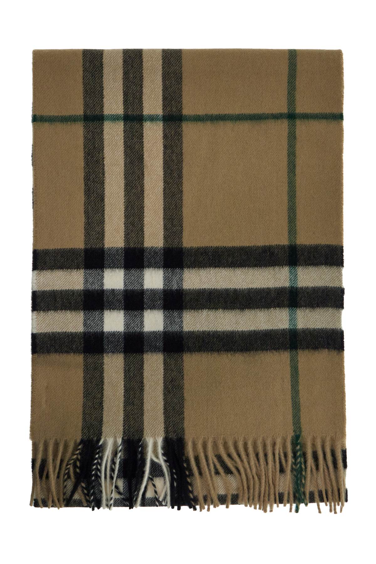 Burberry BURBERRY ered scarf in cashmere