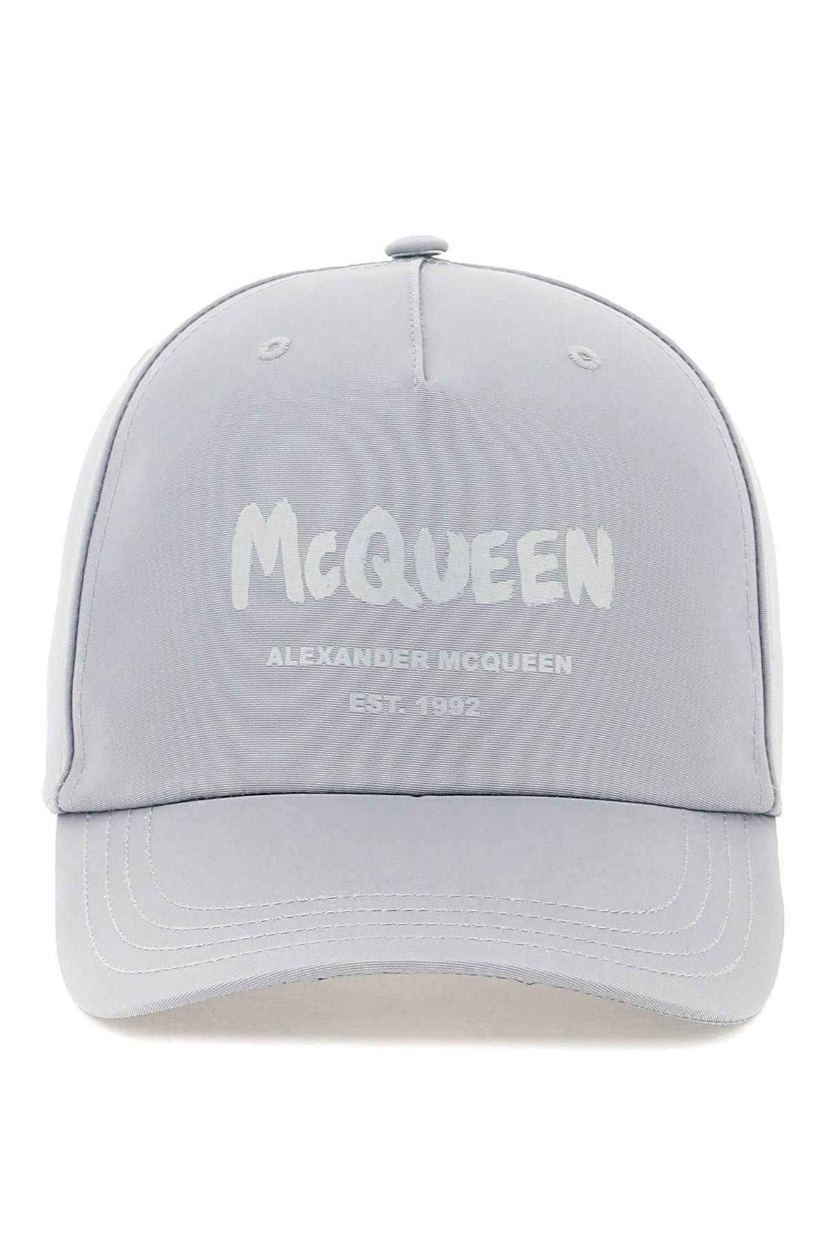 Alexander McQueen ALEXANDER MCQUEEN graffiti baseball cap