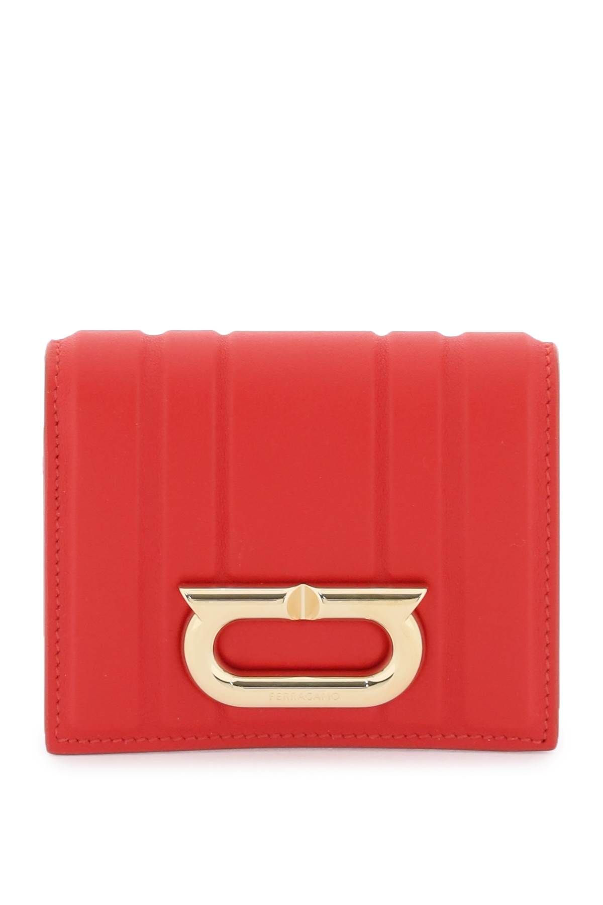 Ferragamo FERRAGAMO bi-fold matelassé wallet