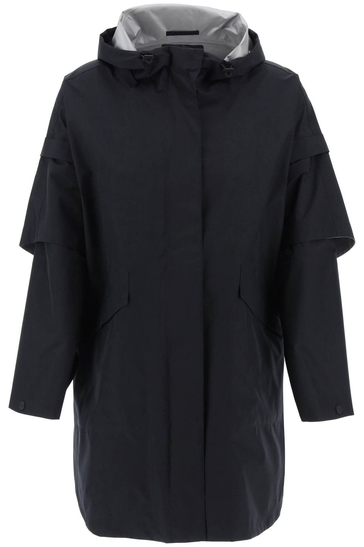 HERNO LAMINAR HERNO LAMINAR "removable sleeve cape coat