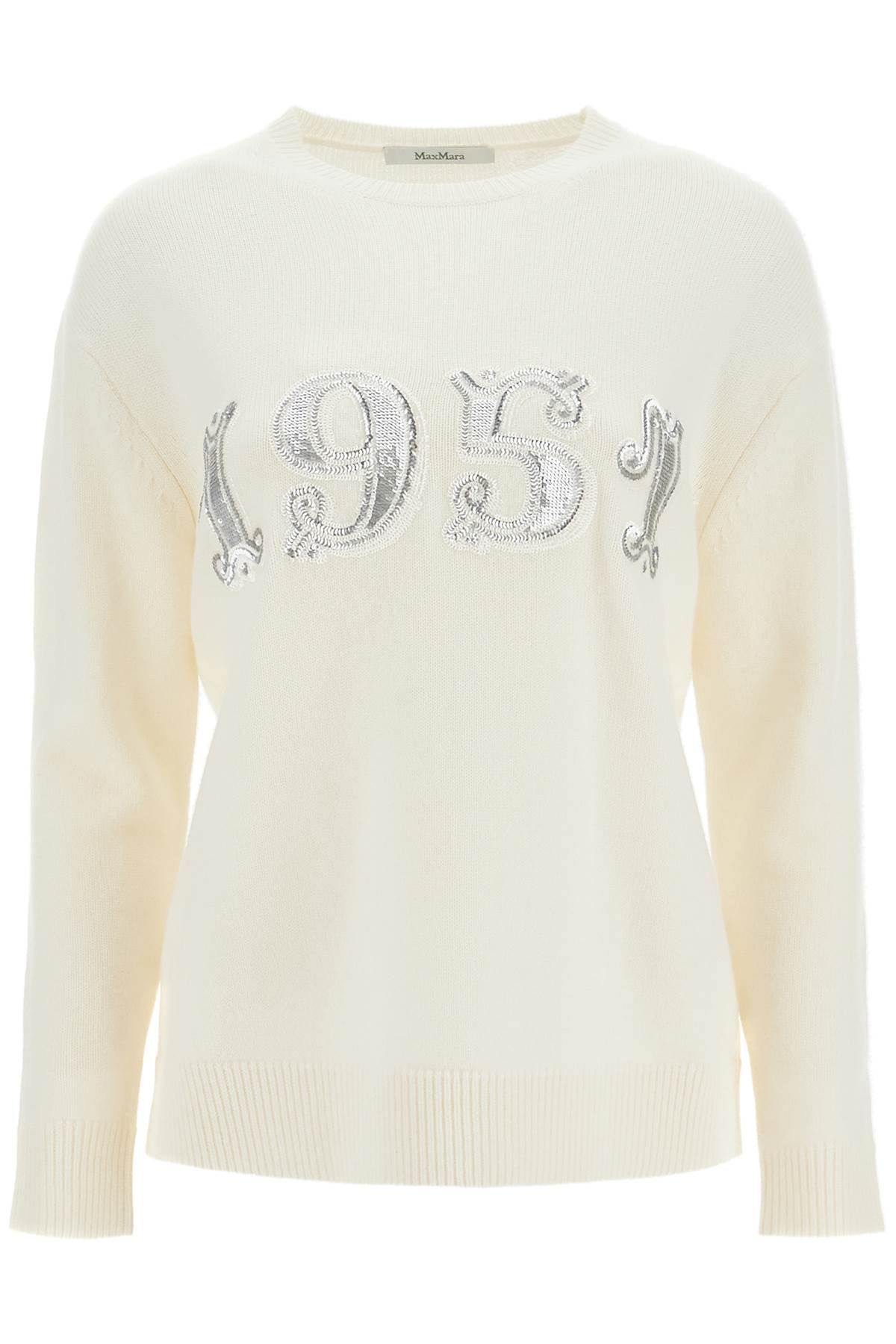 Max Mara MAX MARA form with embroidery and sequins pullover