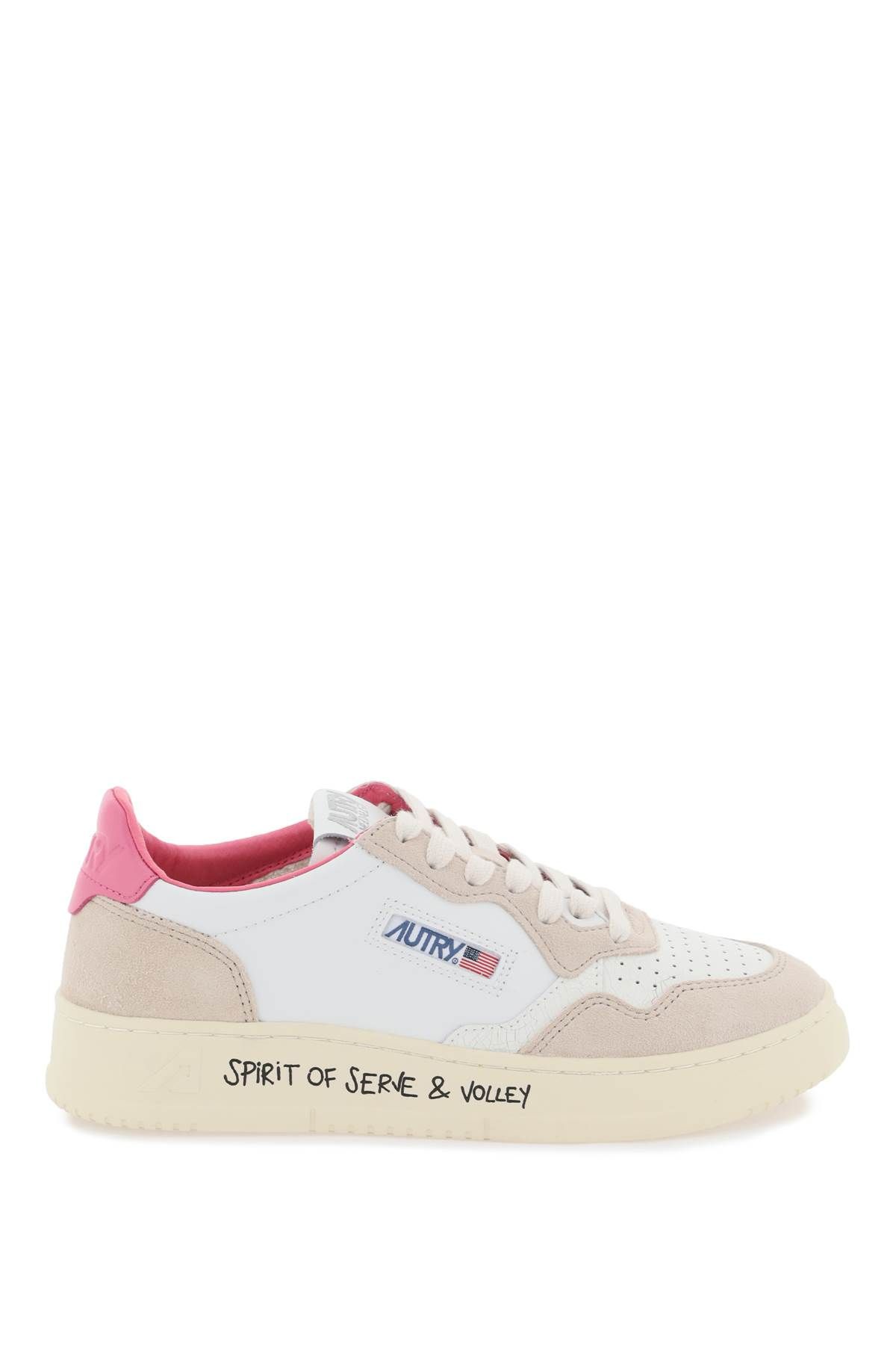 AUTRY AUTRY leather medalist low sneakers