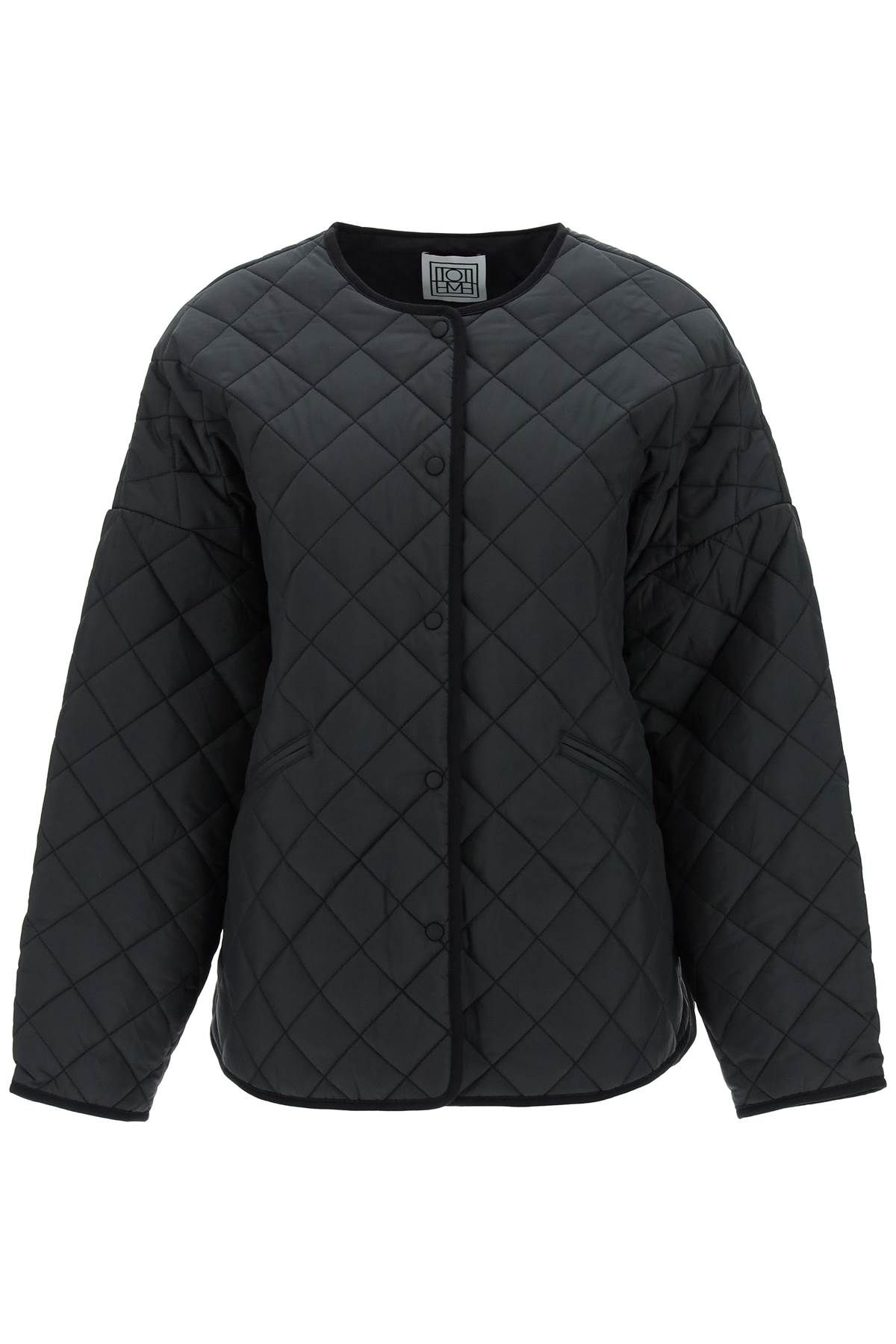 Toteme TOTEME quilted boxy jacket