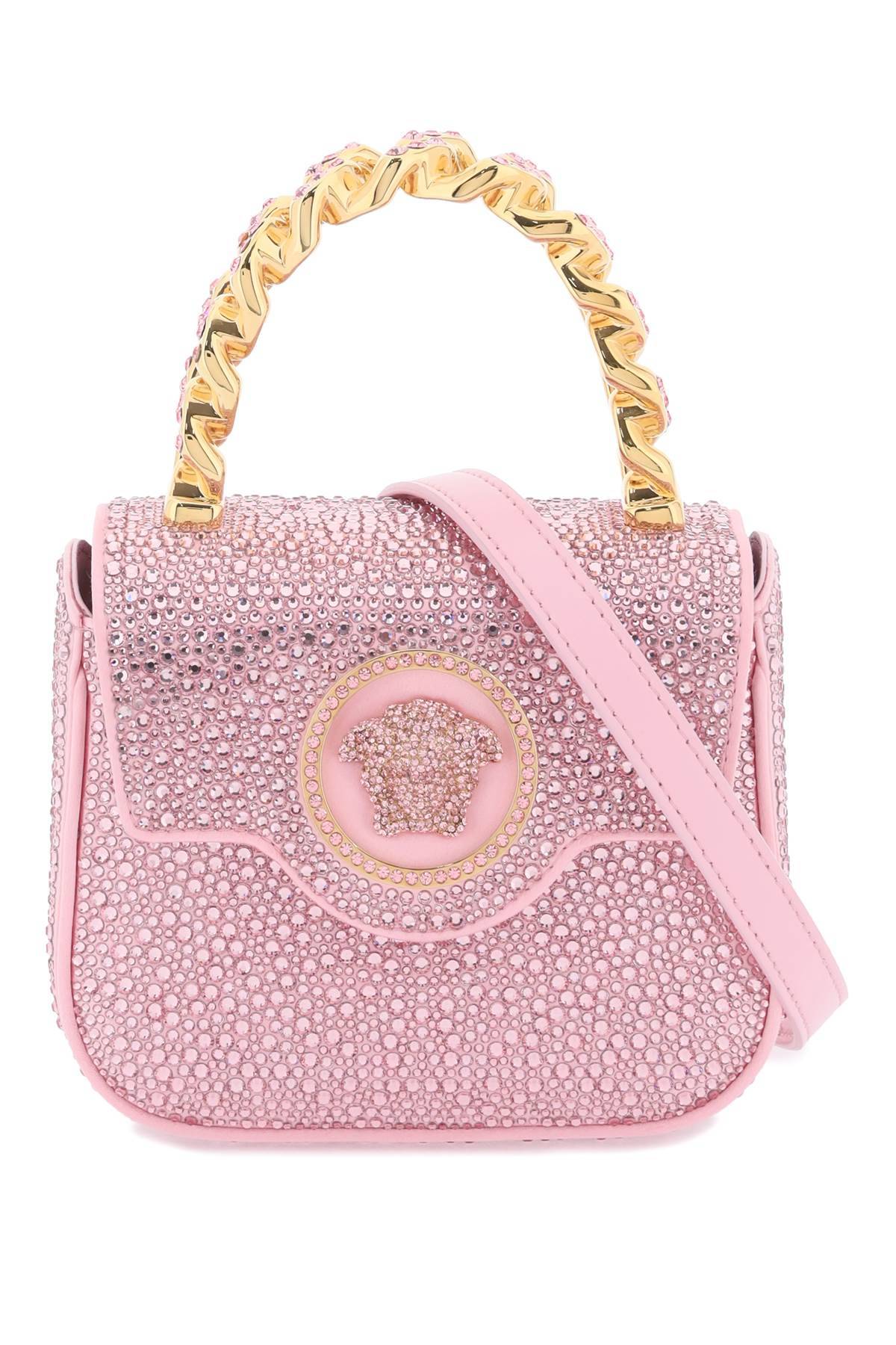 Versace VERSACE la medusa handbag with crystals