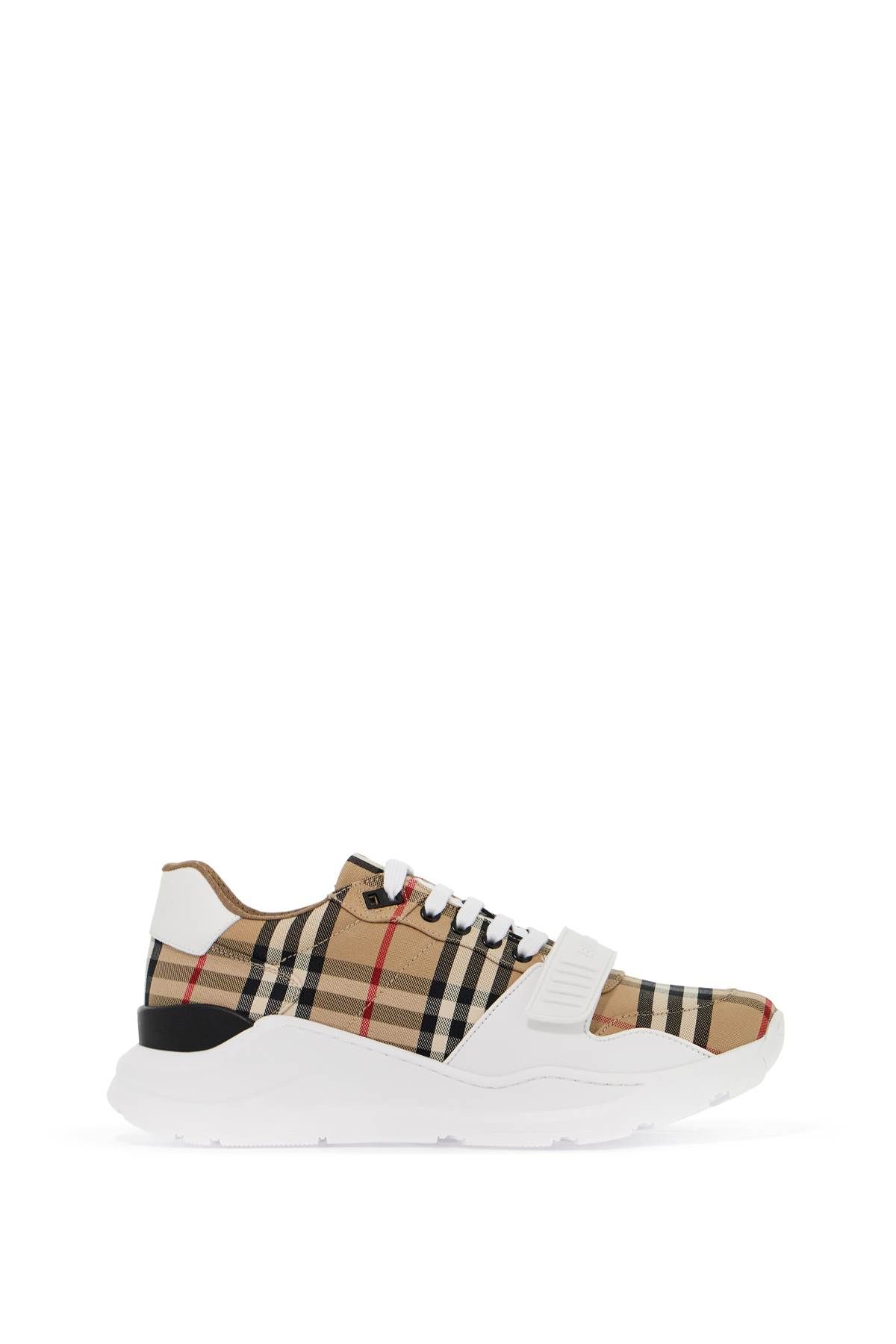 Burberry BURBERRY check fabric sneakers