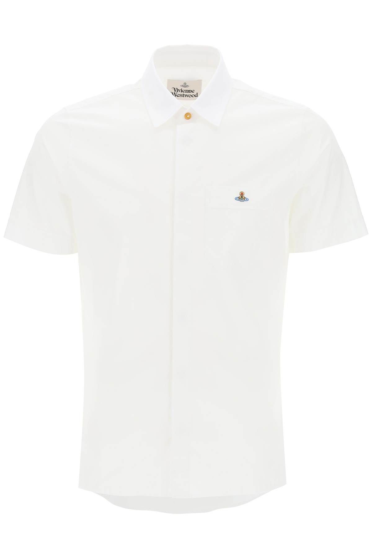 Vivienne Westwood VIVIENNE WESTWOOD slim fit short sleeve shirt