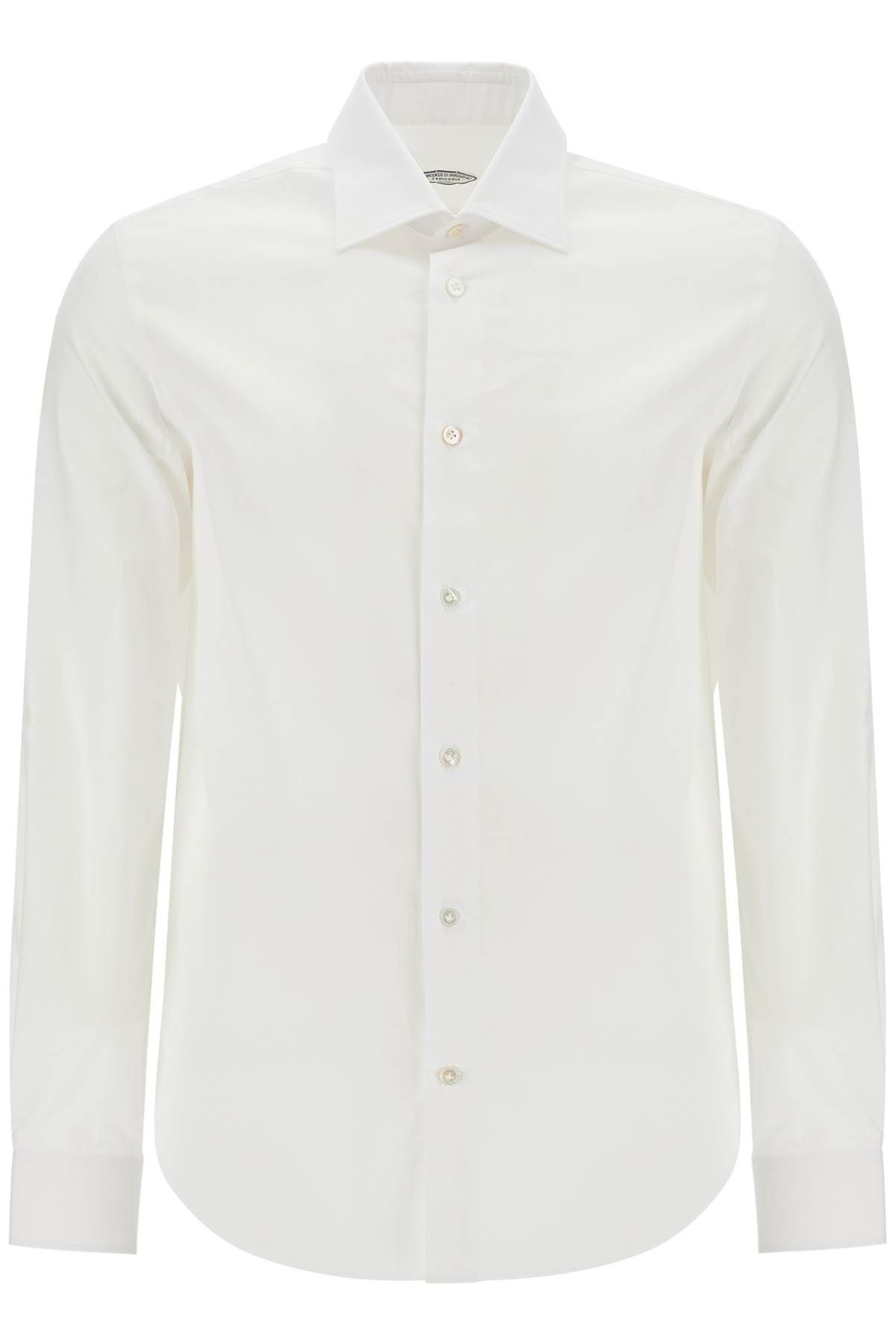  VINCENZO DI RUGGIERO slim fit twill shirt for men