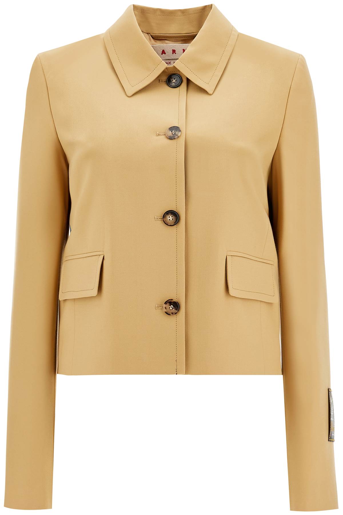 Marni MARNI short wool blend jacket