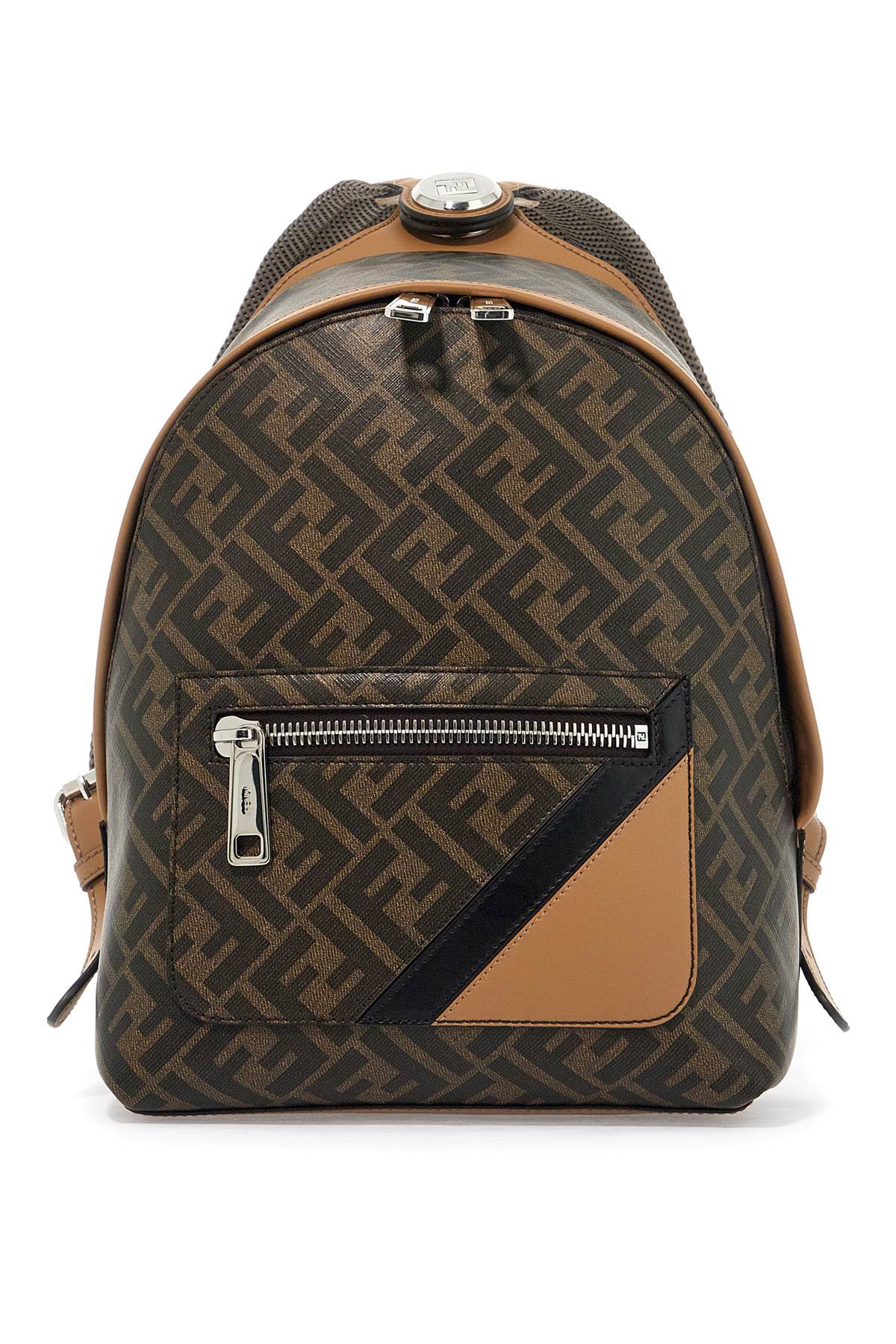 FENDI FENDI leather backpack fendi small chiodo