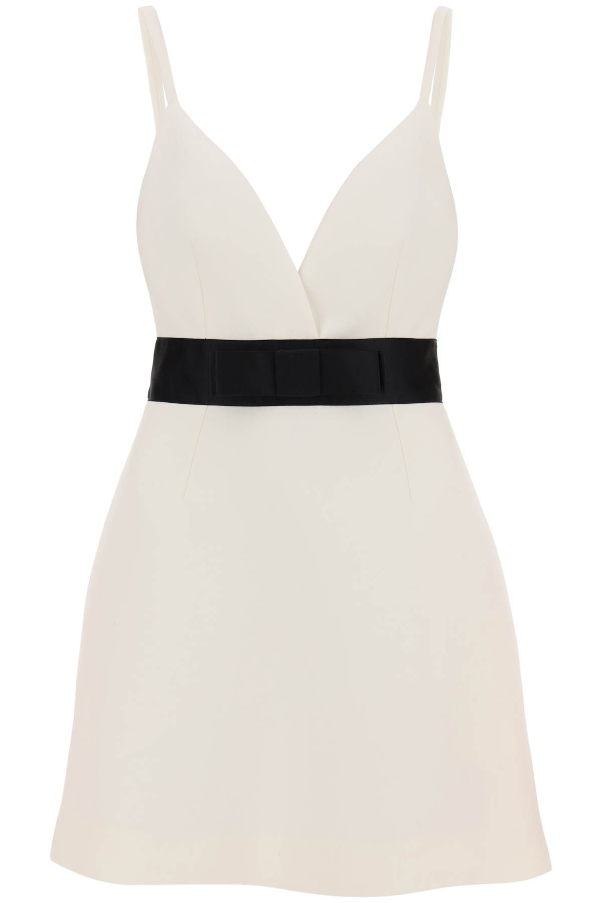 Dolce & Gabbana DOLCE & GABBANA mini wool twill dress with belt