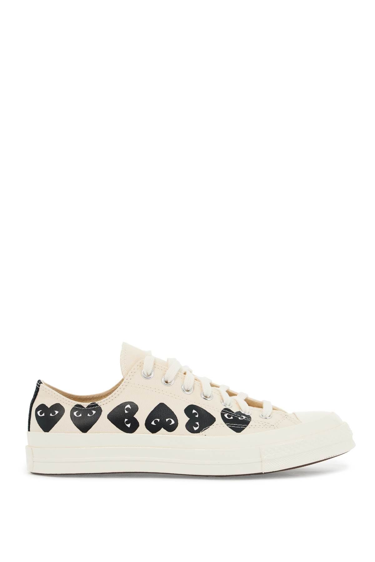 Comme Des Garçons Play COMME DES GARCONS PLAY multi heart converse x comme des garçons play low-top sneakers