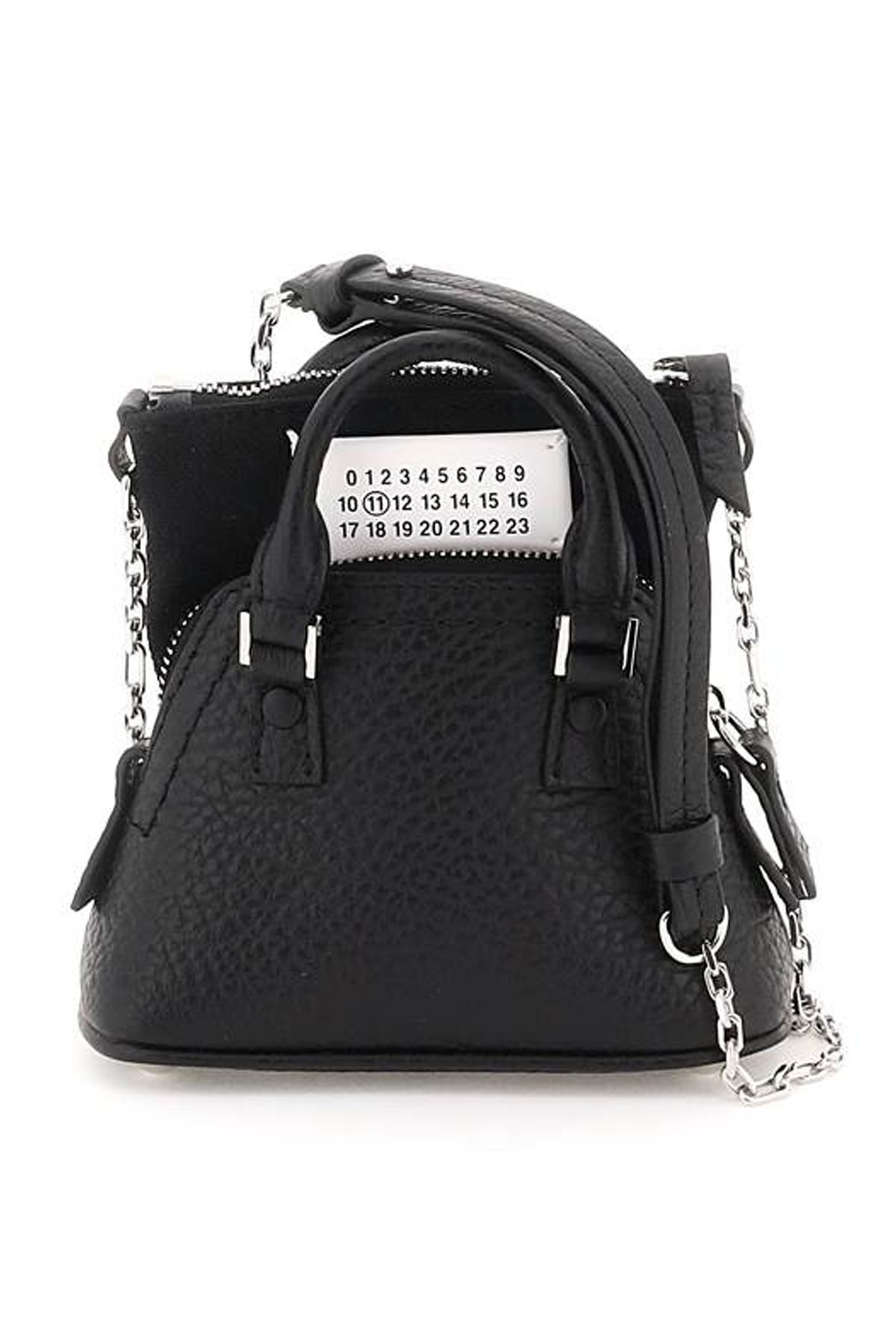 Maison Margiela MAISON MARGIELA grained leather '5ac' micro bag