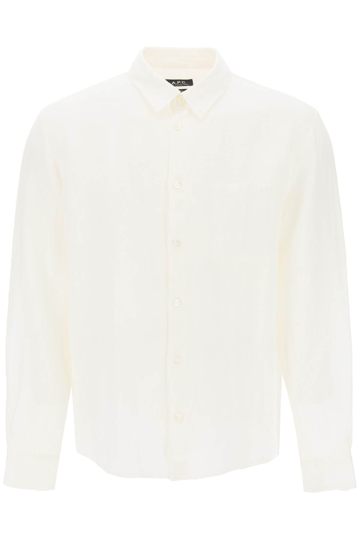 A.P.C. A. P.C. linen cassel shirt for