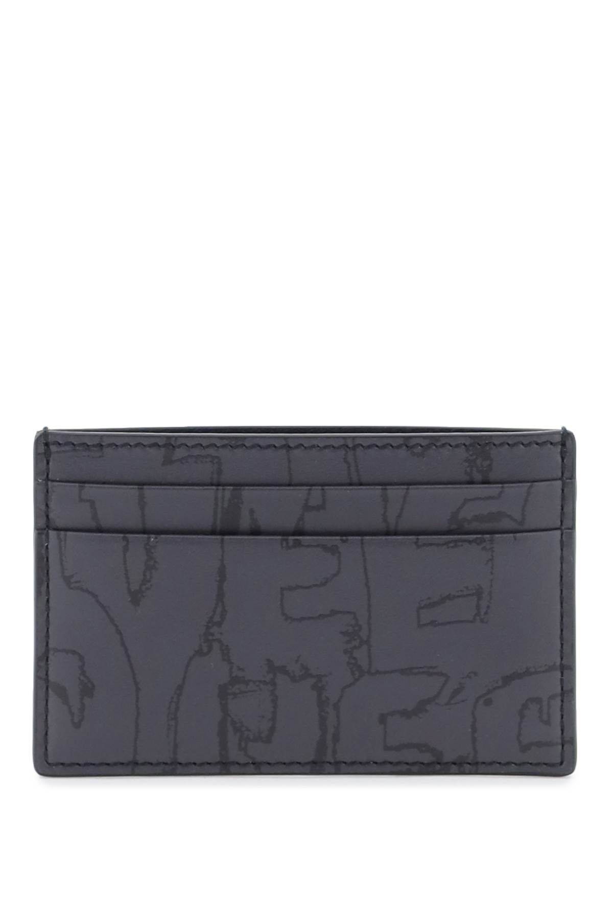 Alexander McQueen ALEXANDER MCQUEEN graffiti cardholder