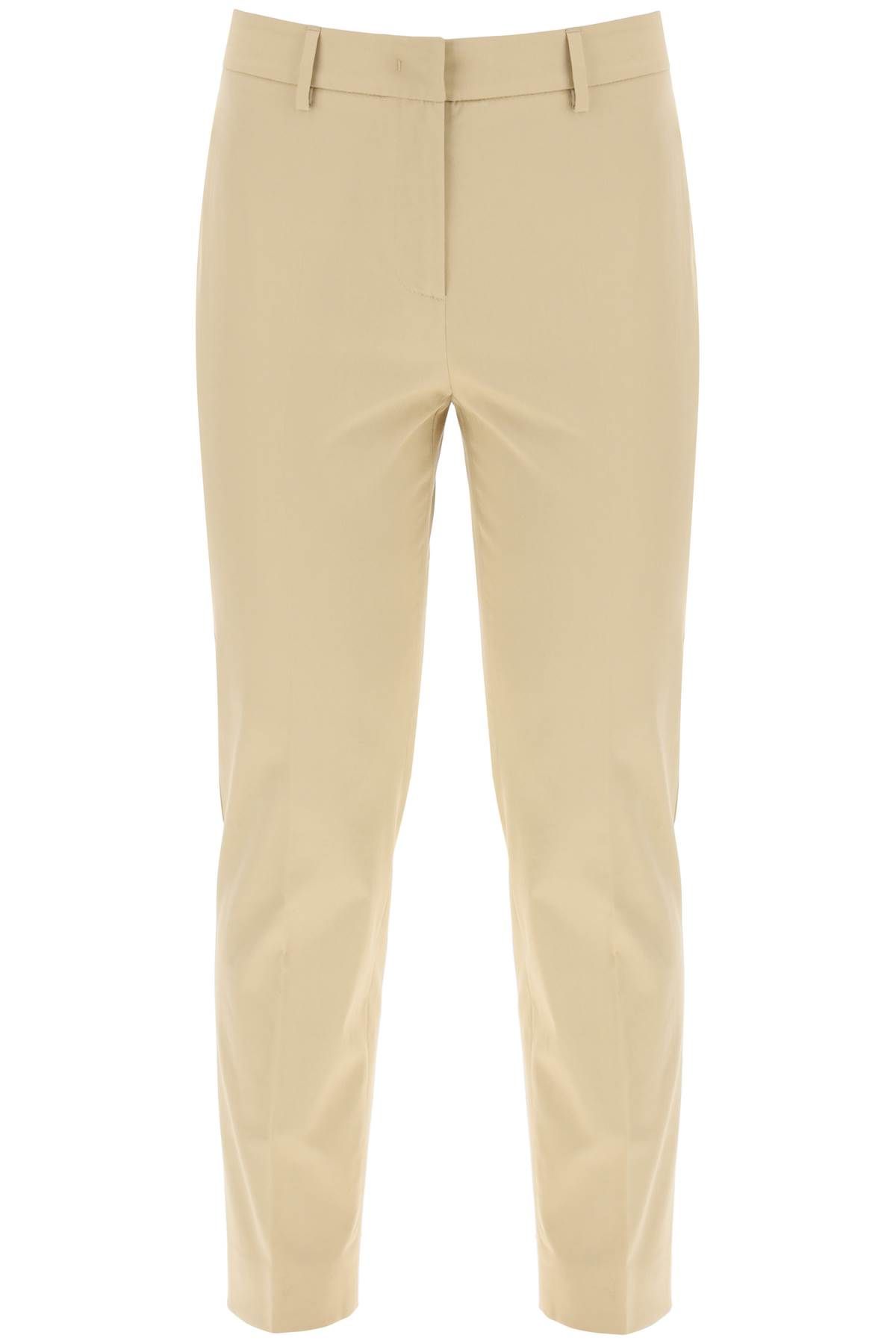 Weekend Max Mara WEEKEND MAX MARA cecco cotton stretch cigarette pants in 10