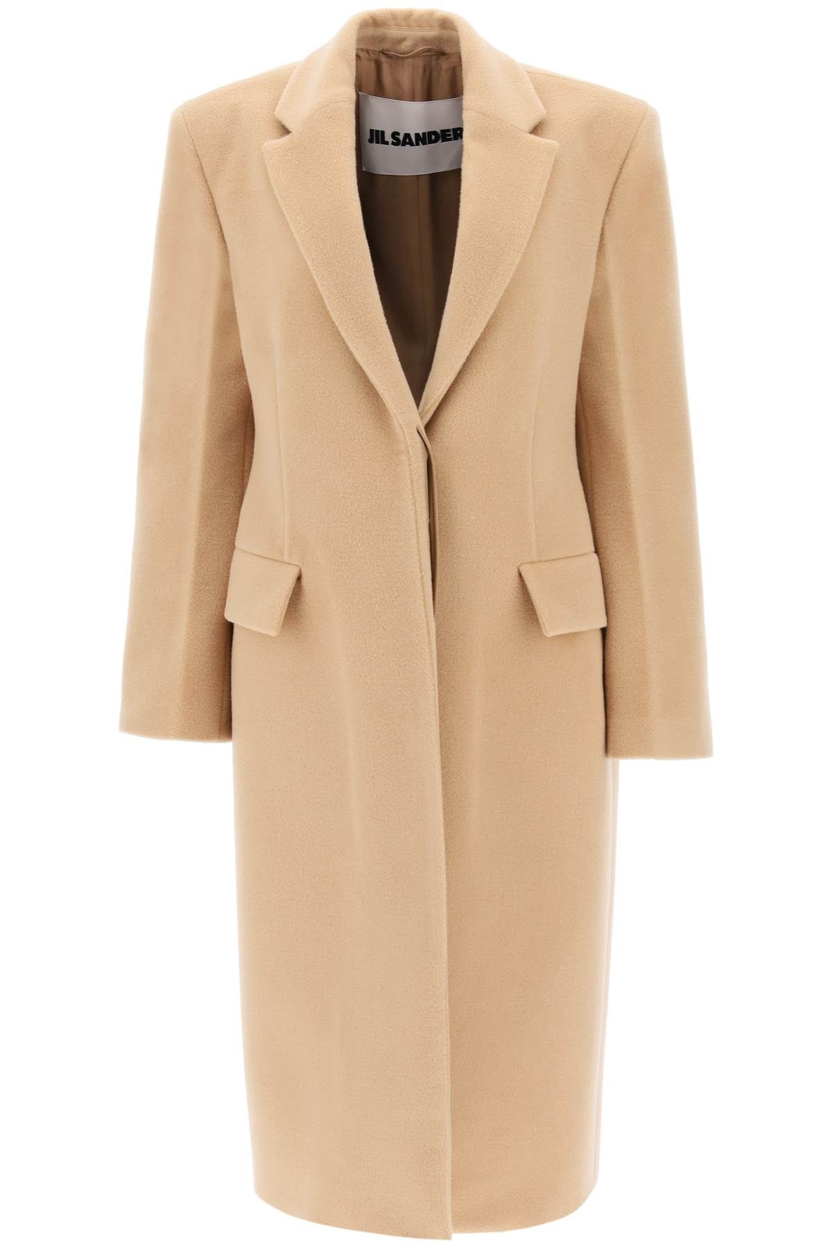 Jil Sander JIL SANDER tailored coat in virgin wool