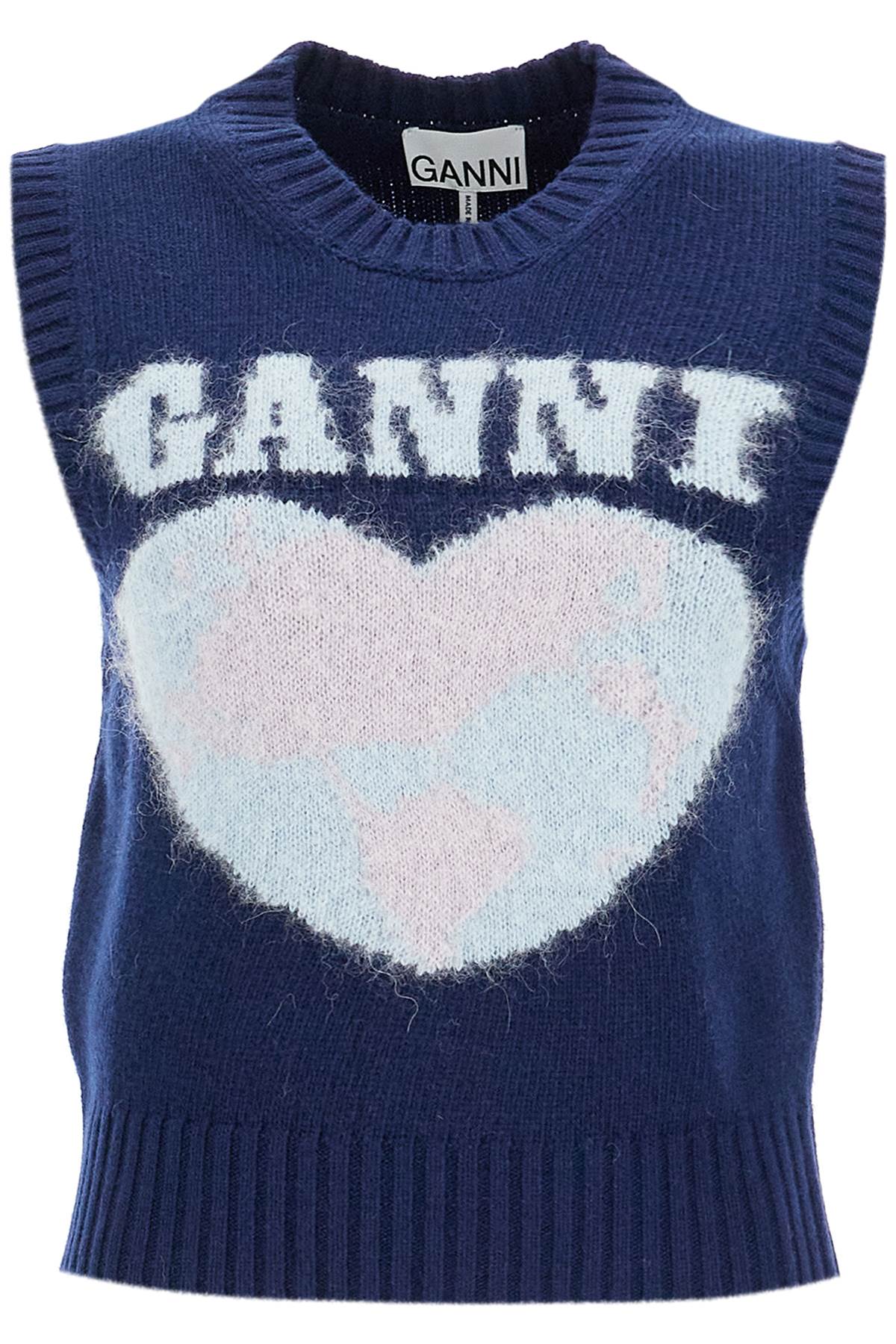 Ganni GANNI "knitted jacquard patterned