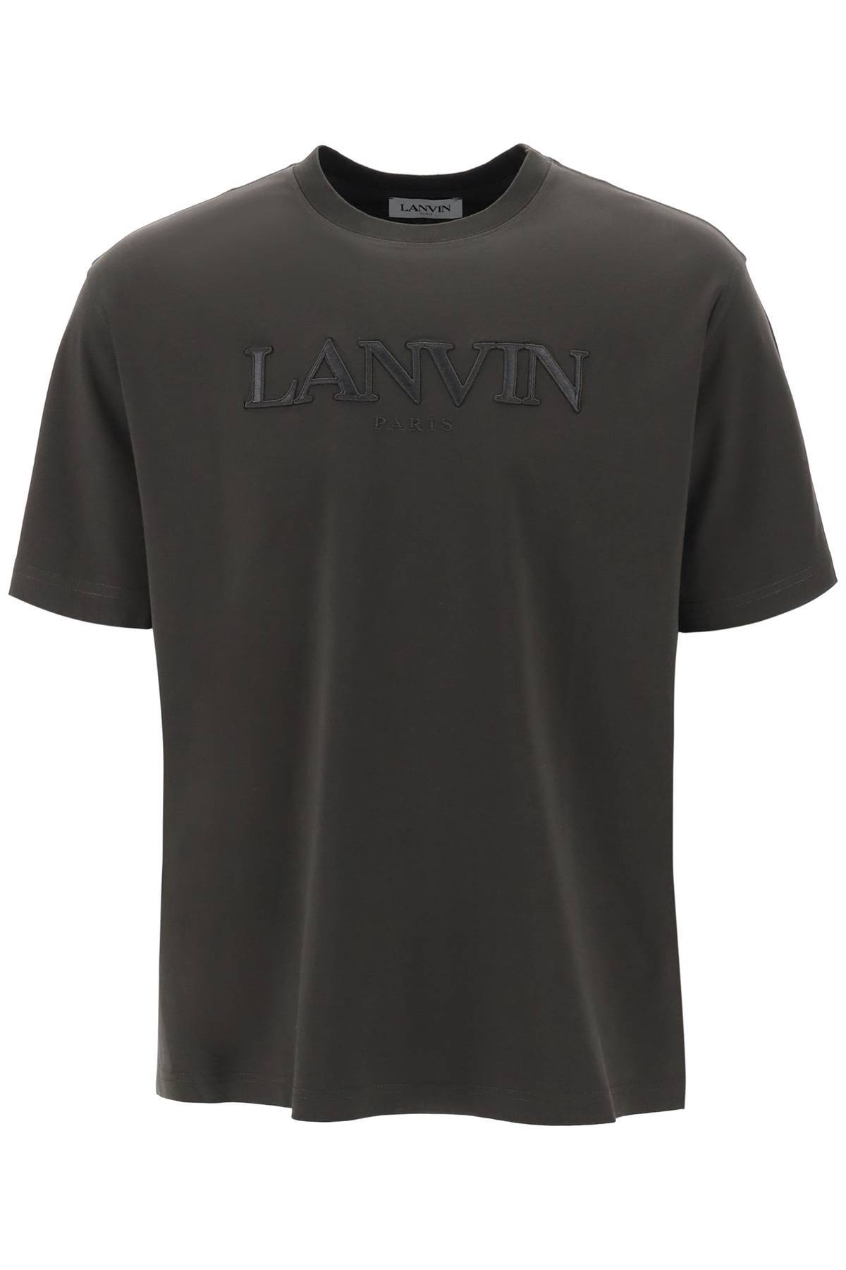 Lanvin LANVIN oversize t-shirt with logo lettering