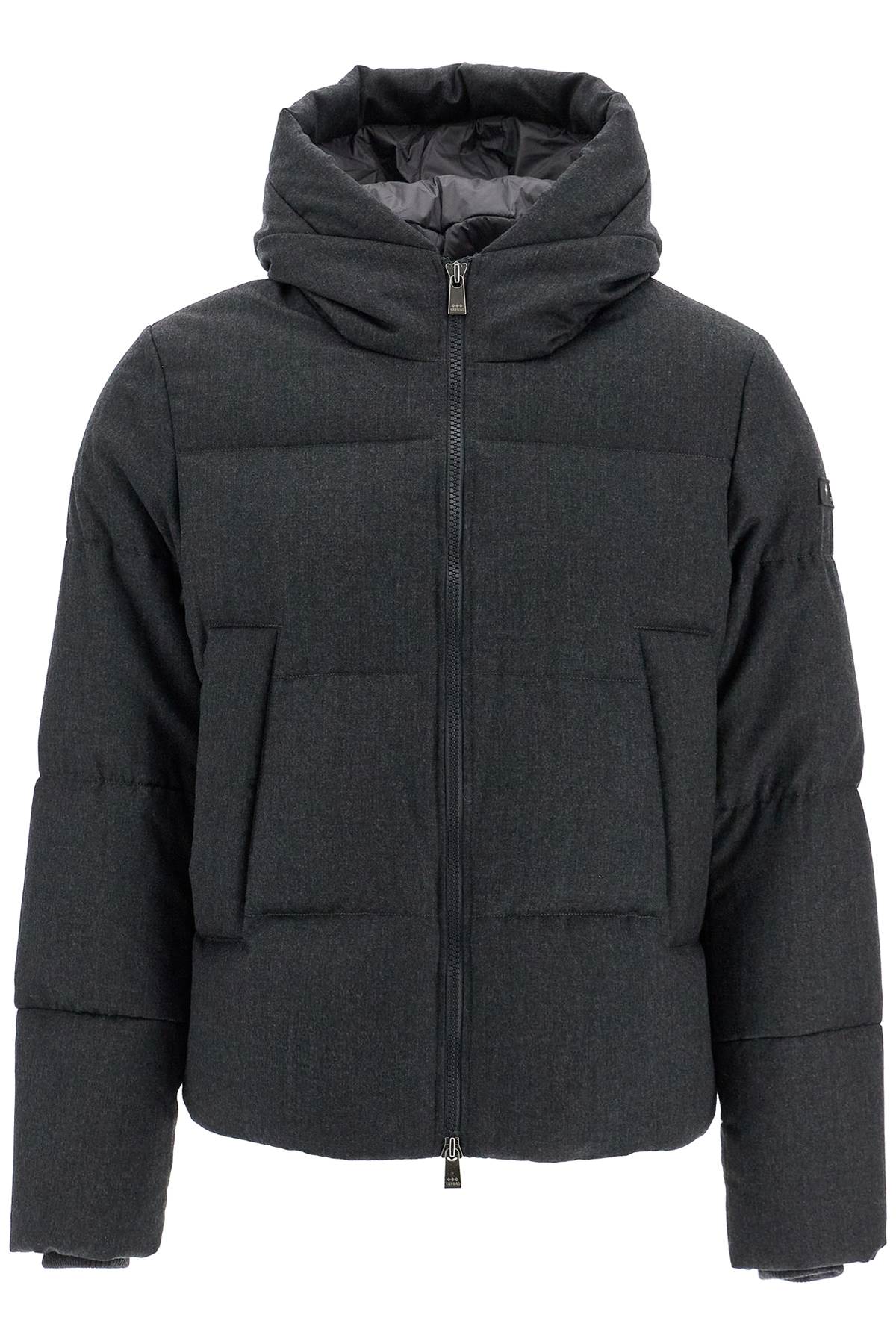 Tatras TATRAS short woolen jacket with hood and down