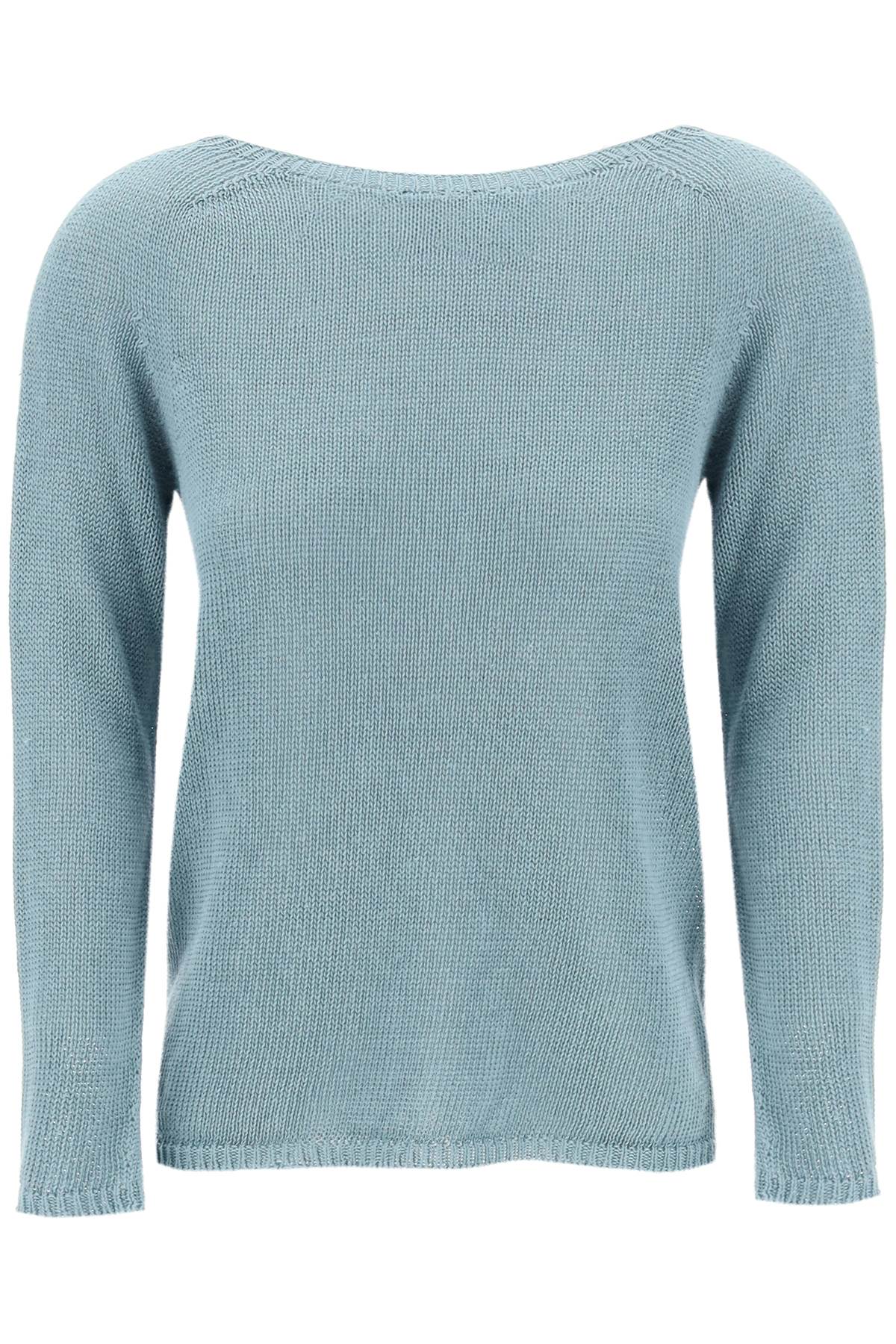  'S MAX MARA lightweight linen knit pullover by giol