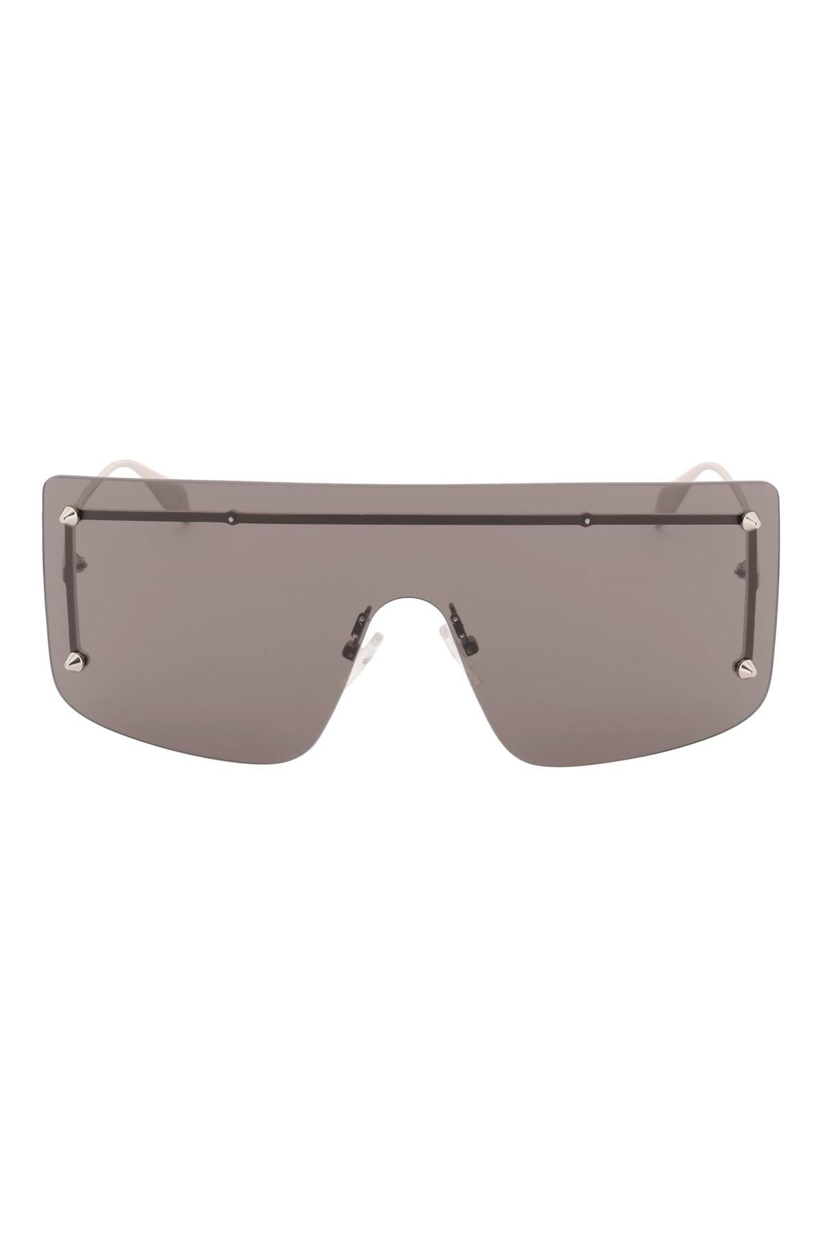 Alexander McQueen ALEXANDER MCQUEEN oversized mask sunglasses