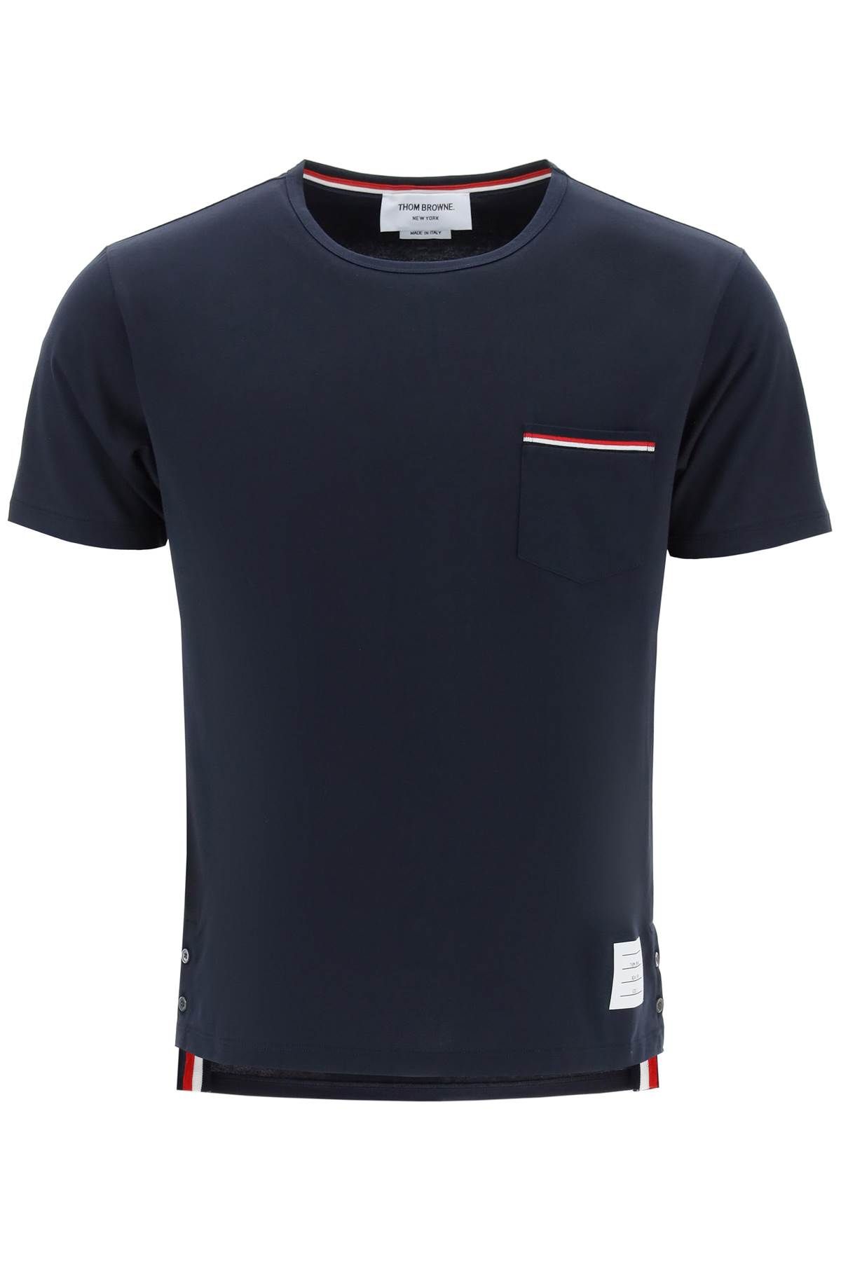 Thom Browne THOM BROWNE T-shirt con taschino RWB