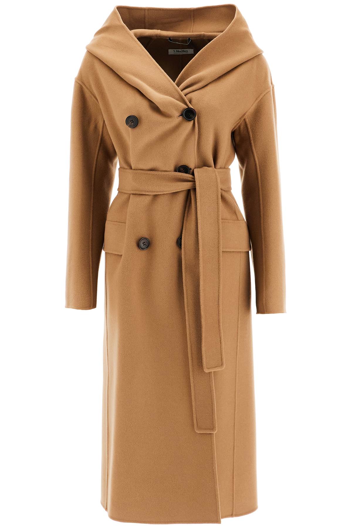  'S MAX MARA hooded coat with fairy