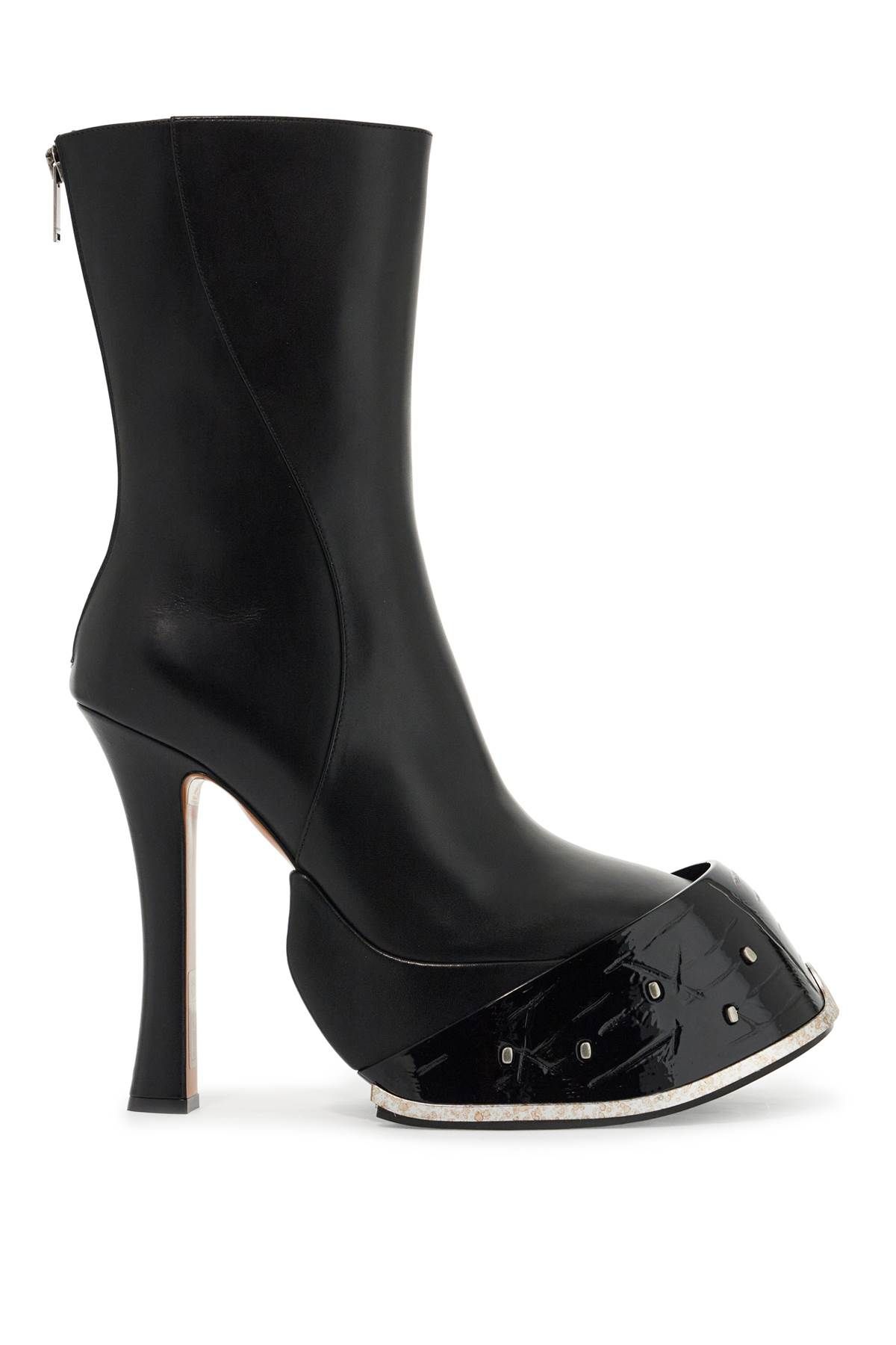 Alexander McQueen ALEXANDER MCQUEEN horseshoe iron boots