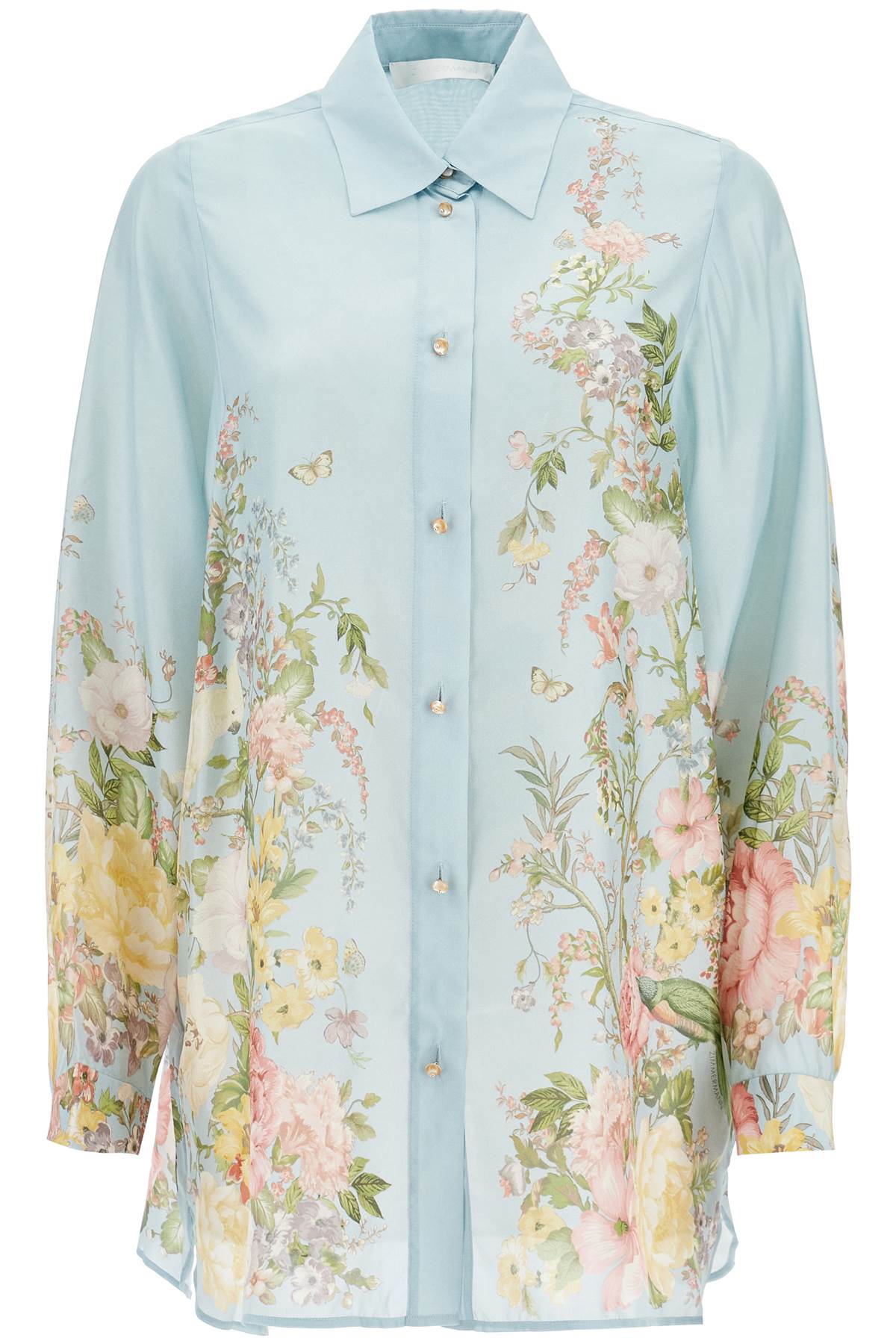 Zimmermann ZIMMERMANN waverly silk shirt set