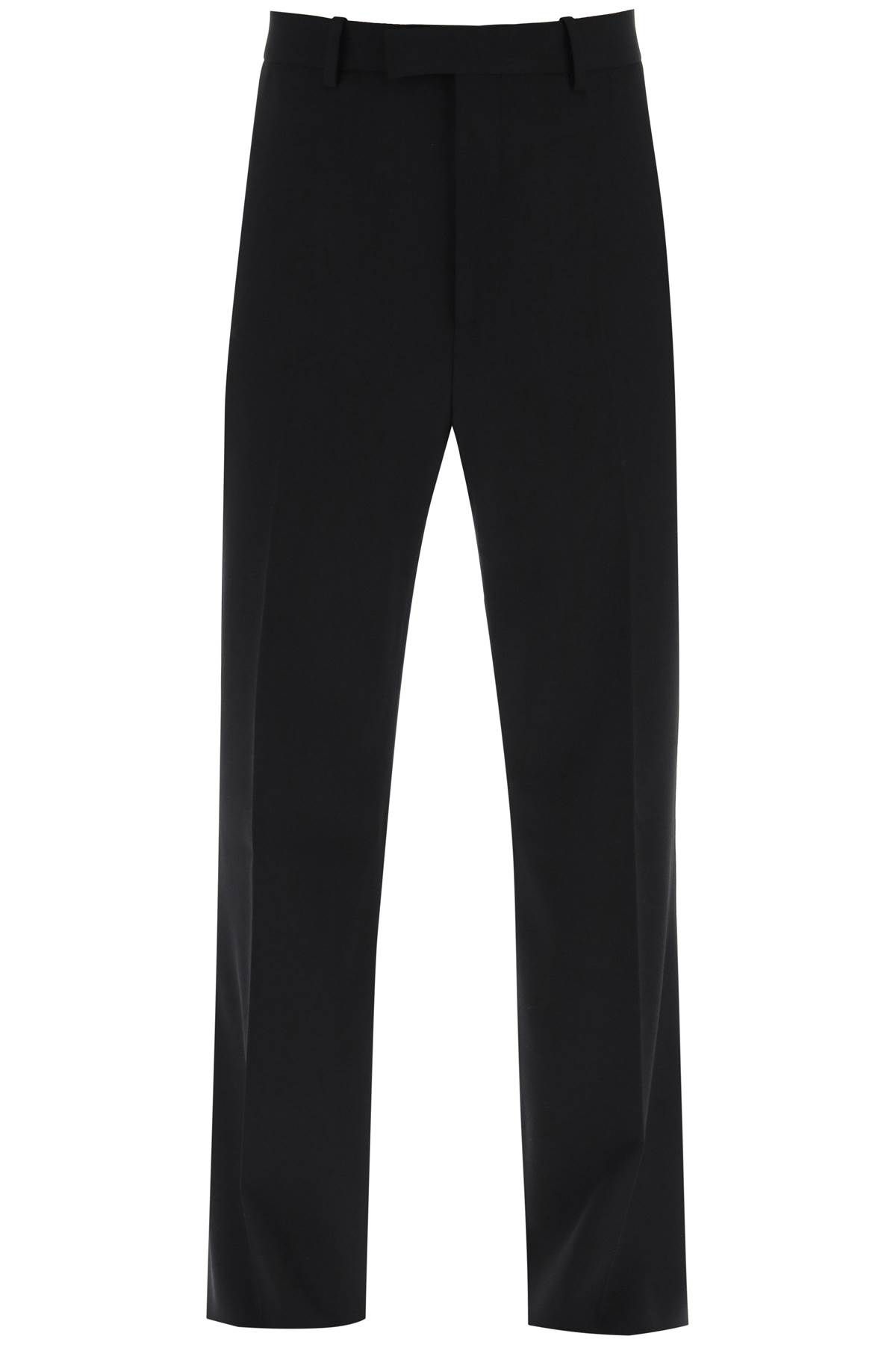 Ferragamo FERRAGAMO panama wool trousers