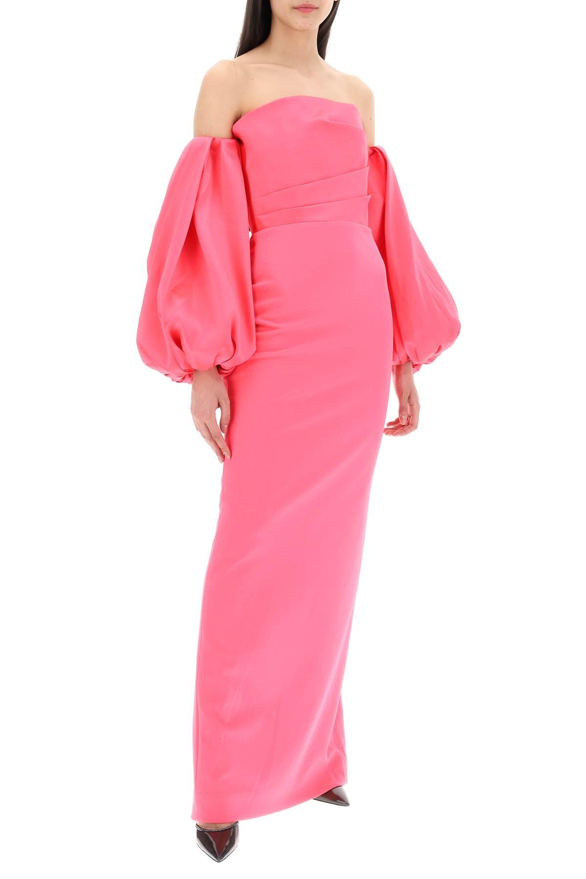 Solace London SOLACE LONDON Maxi dress Carmen with balloon sleeves