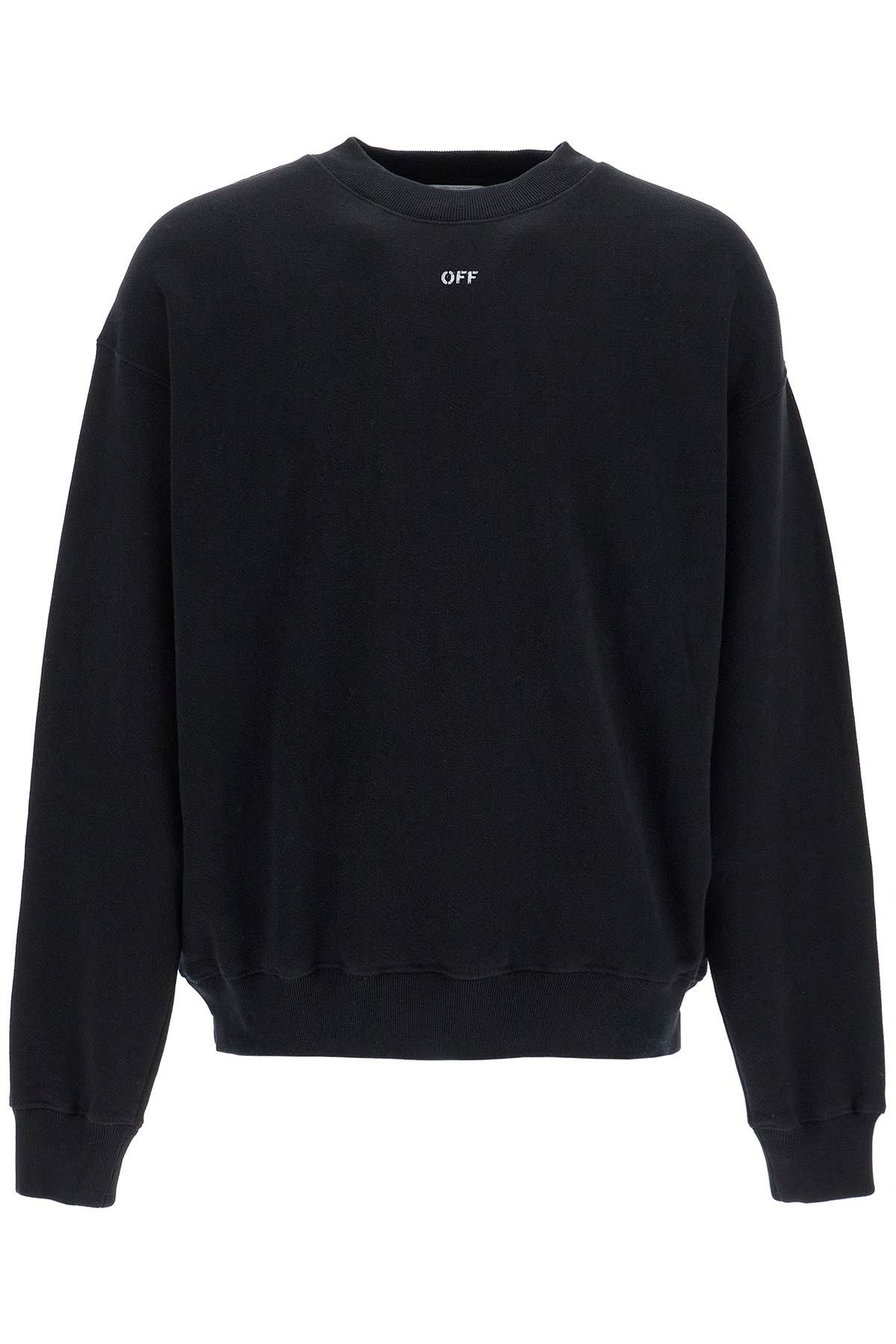 OFF-WHITE OFF-WHITE "off printed crewneck sweatshirt