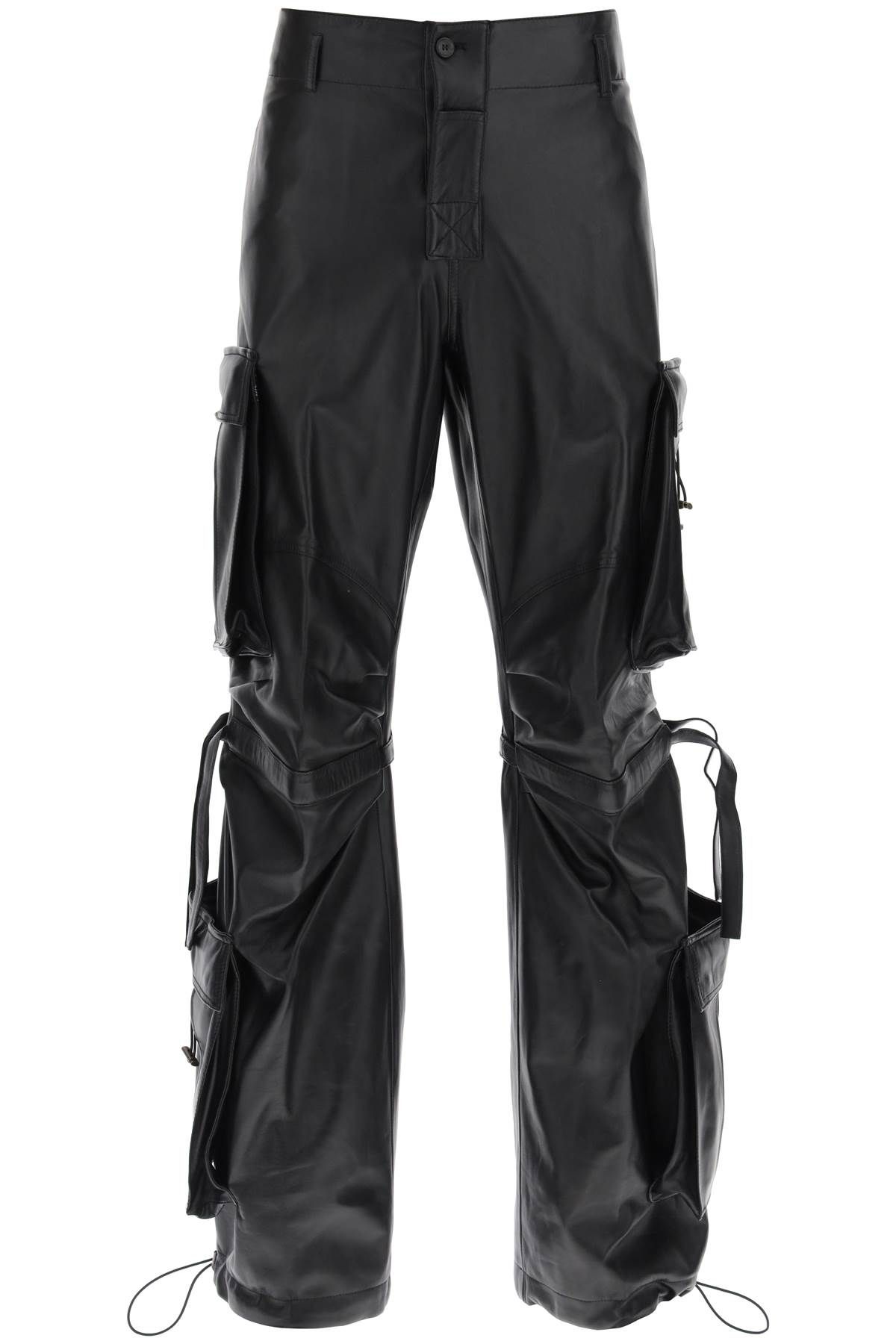 DARKPARK DARKPARK luis lamb-leather cargo pants