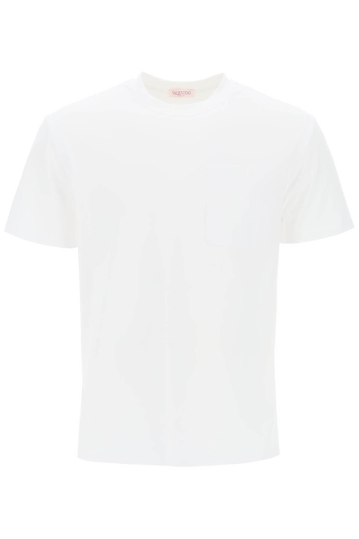 VALENTINO GARAVANI VALENTINO GARAVANI "cotton t-shirt with v detail"