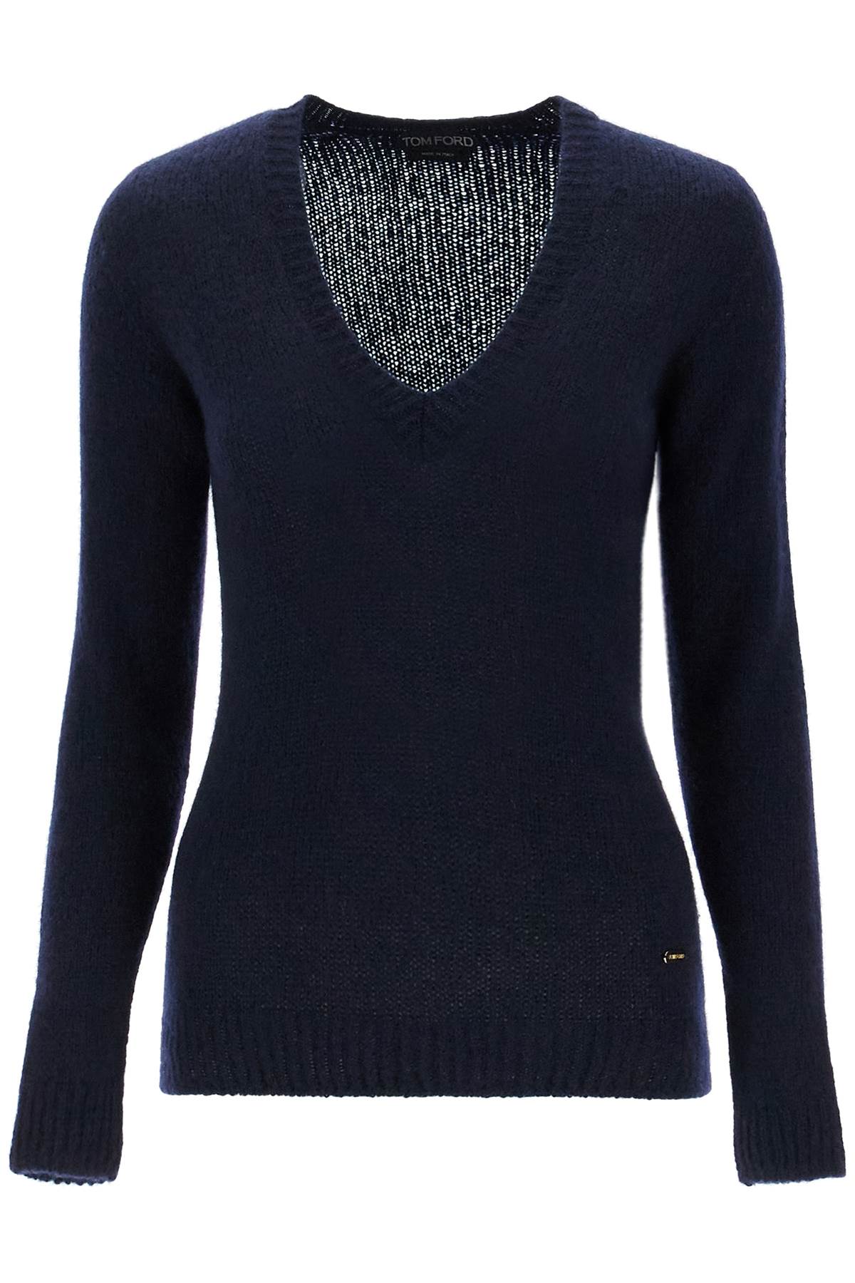 Tom Ford TOM FORD regular fit v-neck pullover sweater.