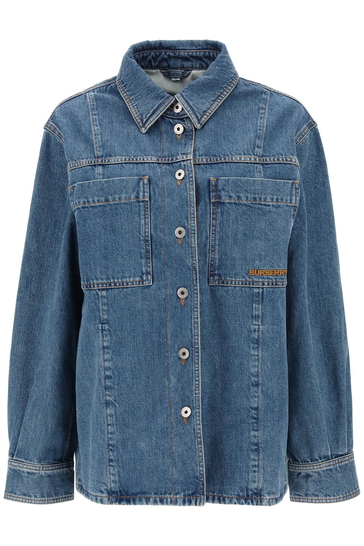 Burberry BURBERRY 'bensen' denim overshirt