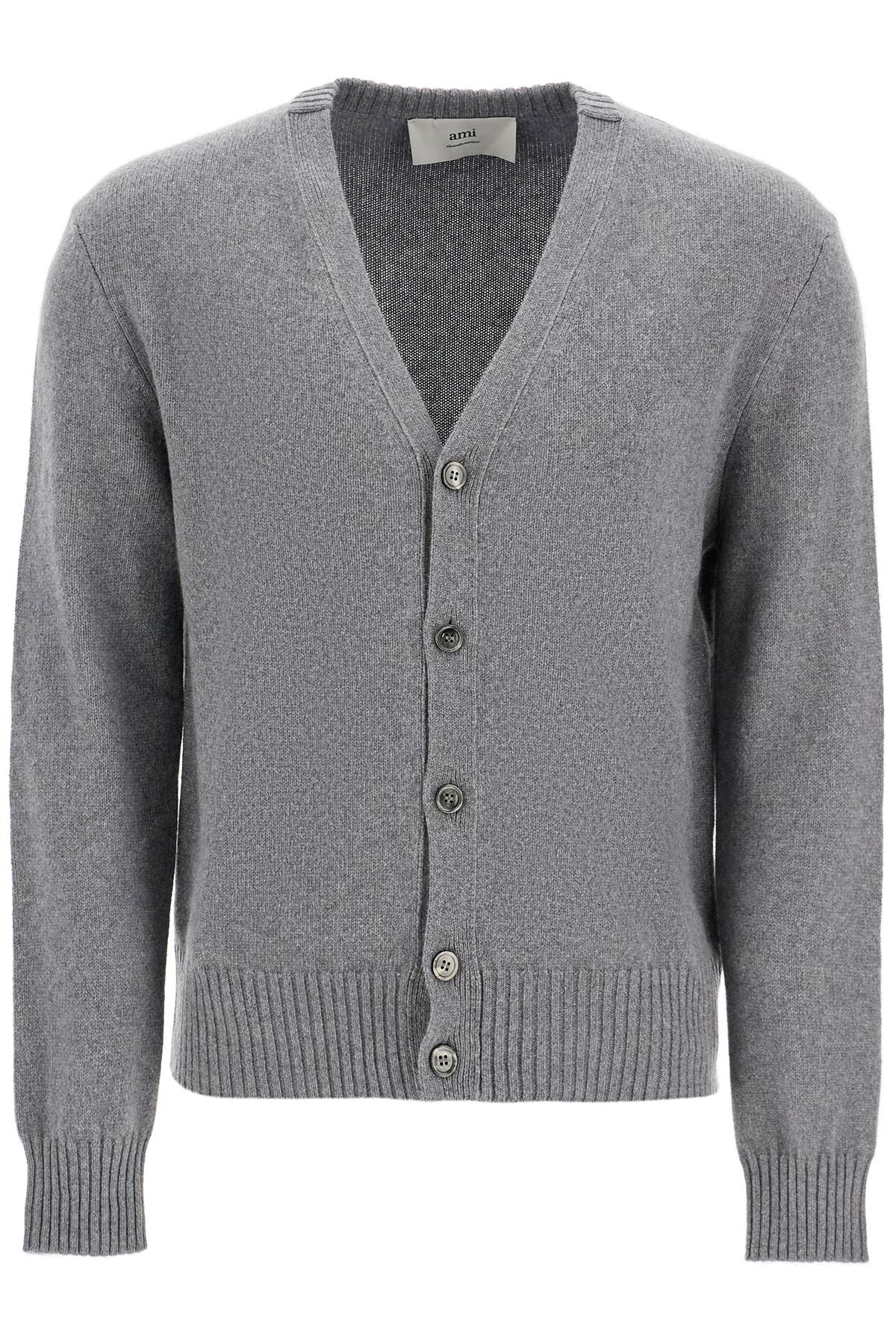  AMI ALEXANDRE MATIUSSI cashmere cardigan for