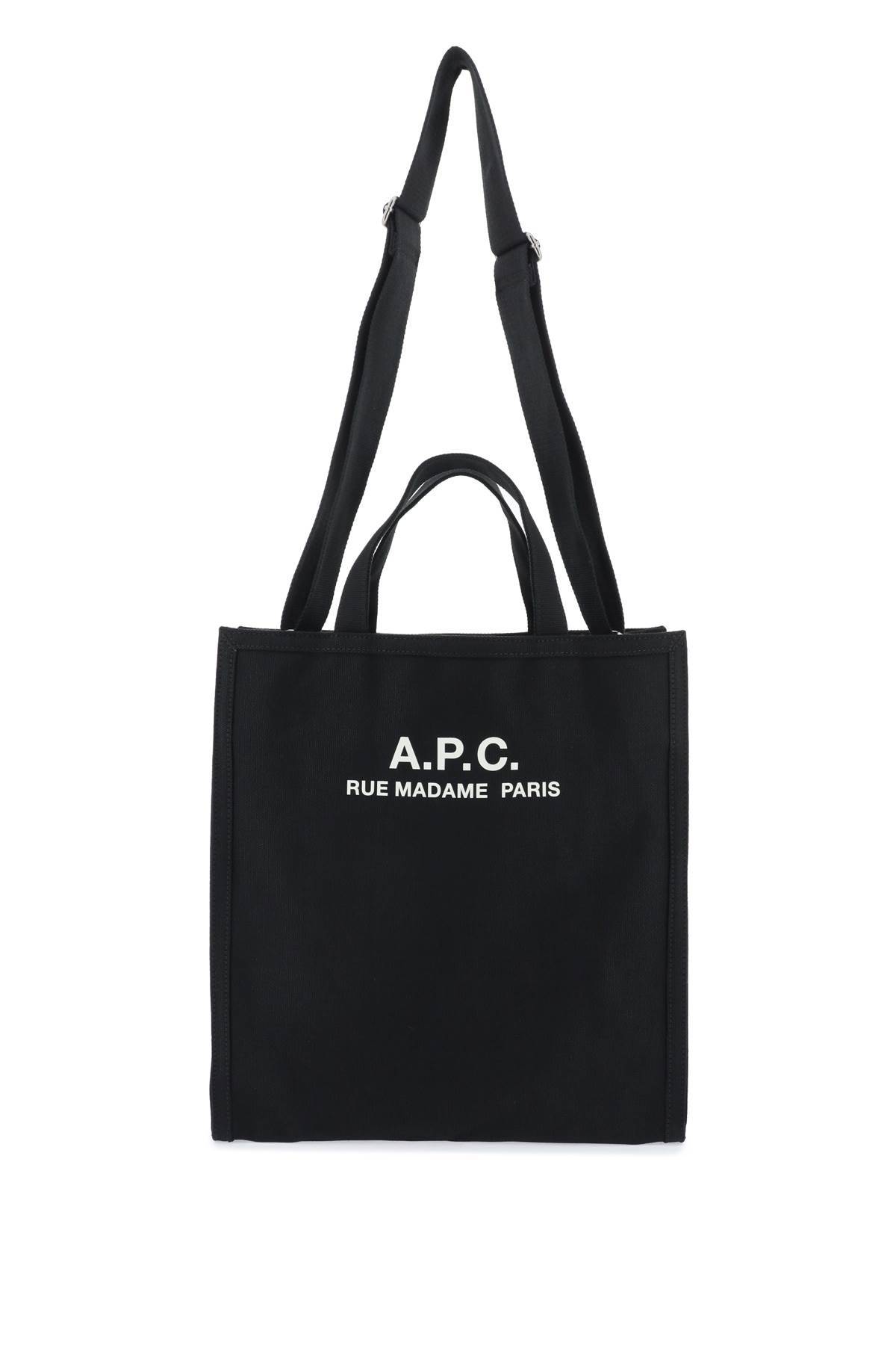 A.P.C. A. P.C. récupération canvas shopping bag