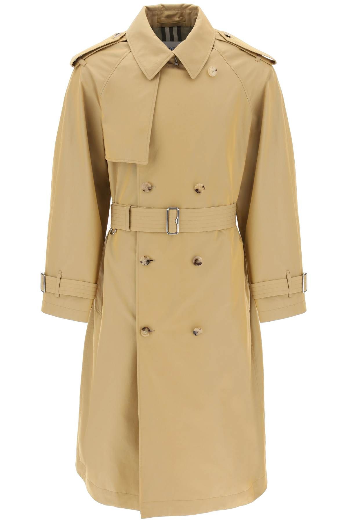 Burberry BURBERRY long iridescent trench