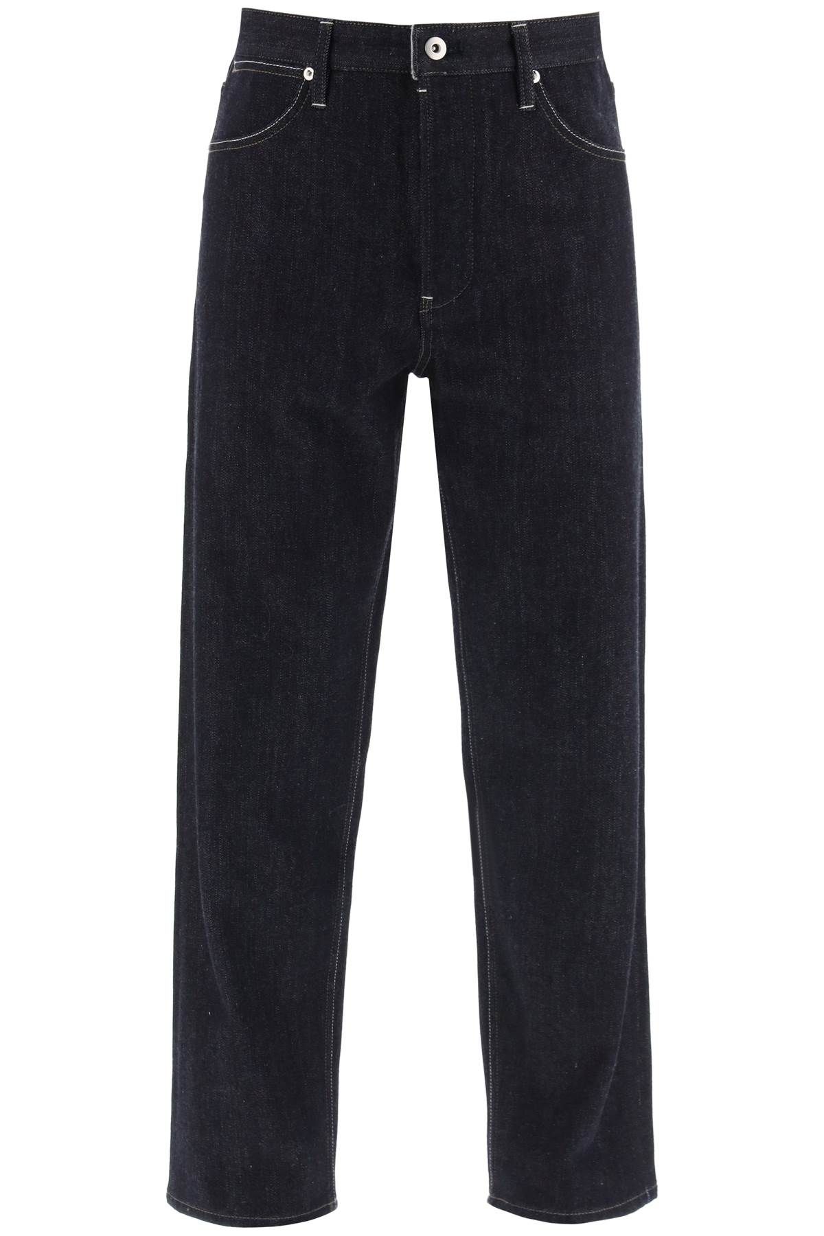 Jil Sander JIL SANDER brushed-back straight jeans