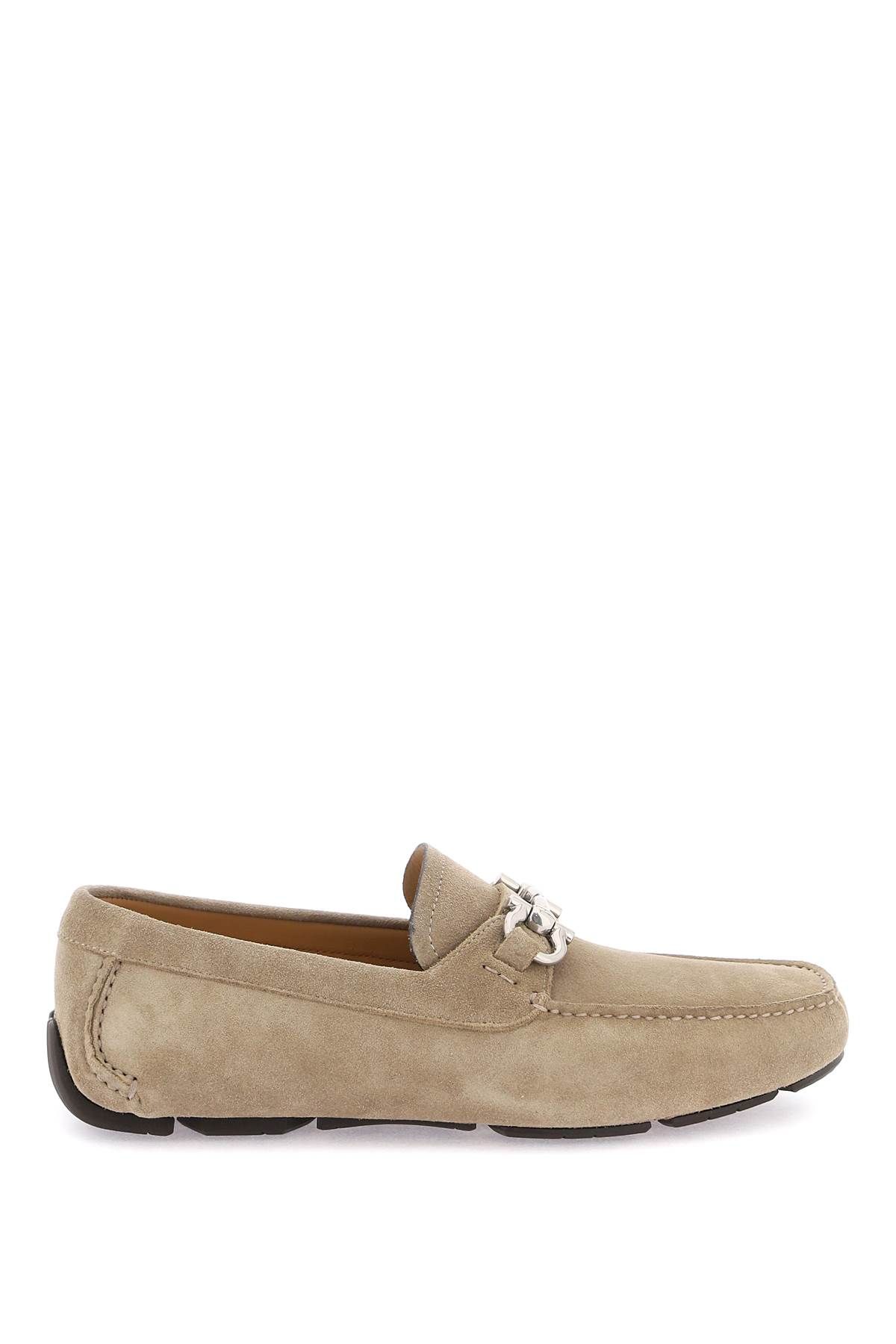 Ferragamo FERRAGAMO gancini driver loafers