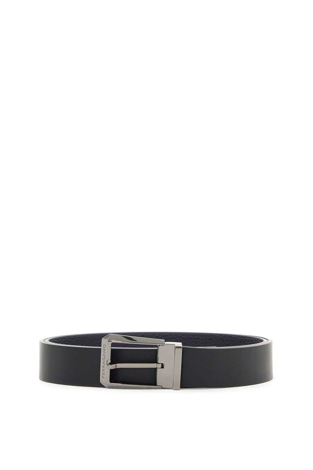 Ferragamo FERRAGAMO reversible belt with square buckle