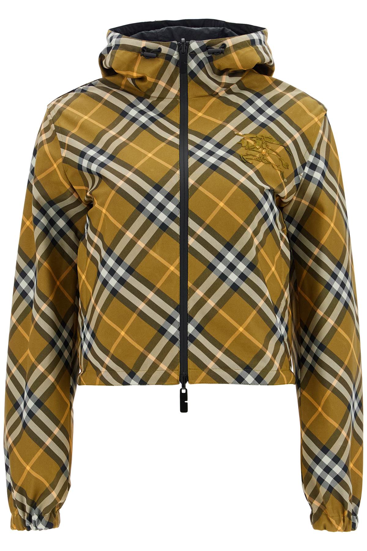 Burberry BURBERRY reversible hooded jacket with