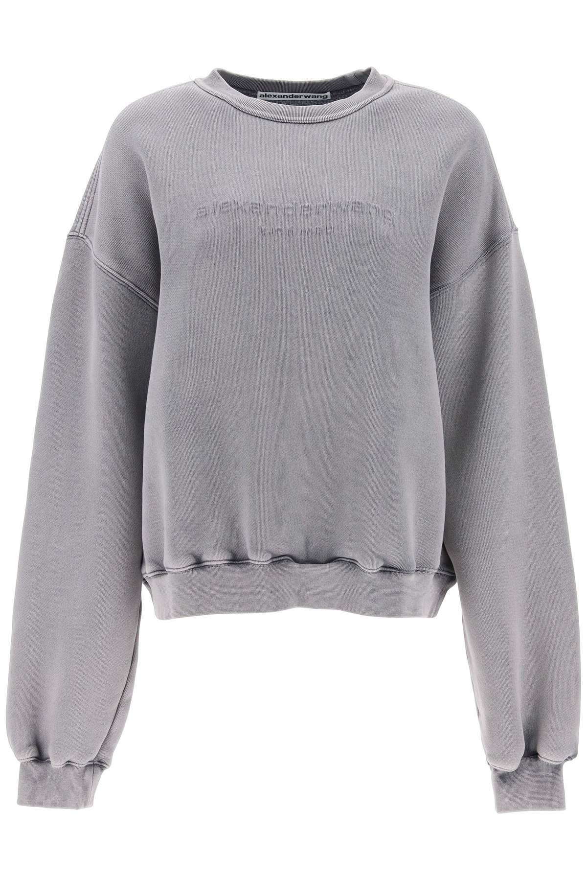 Alexander Wang ALEXANDER WANG sweatshirt with raised logo