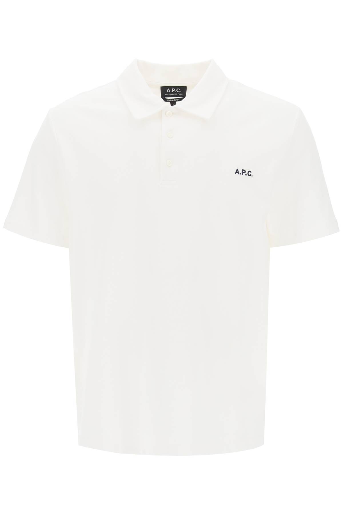 A.P.C. A. P.C. carter polo shirt with logo embroidery